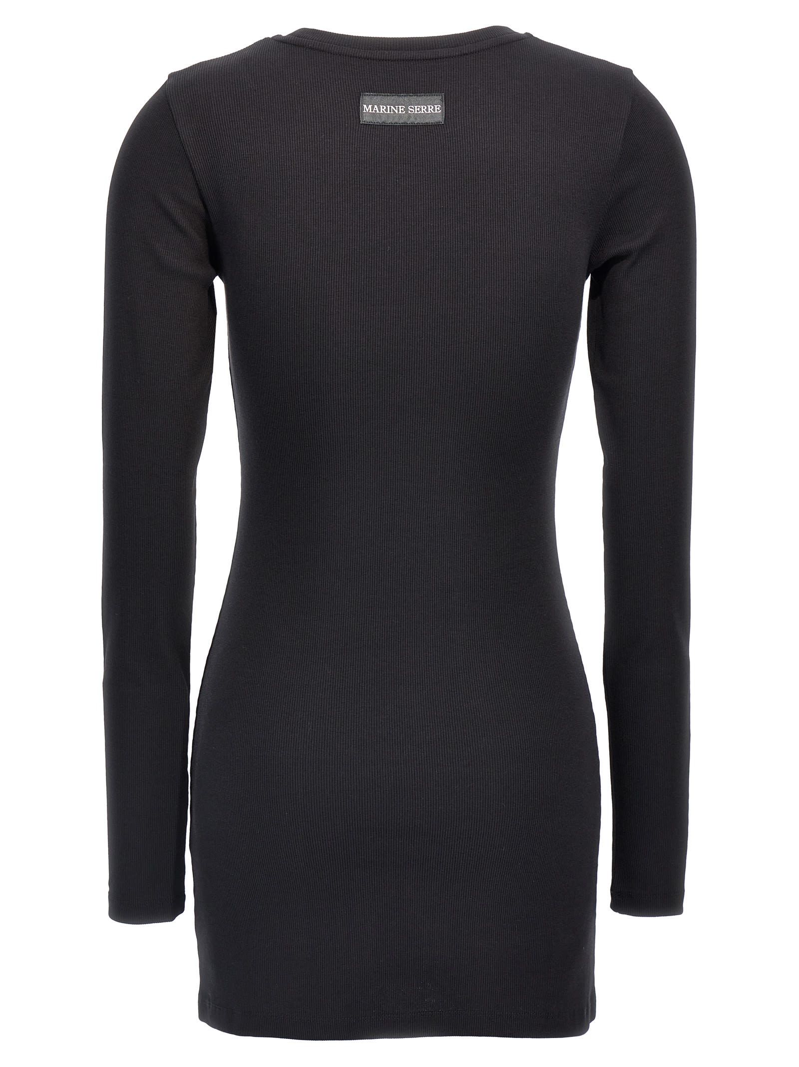 Marine Serre Dress In Black