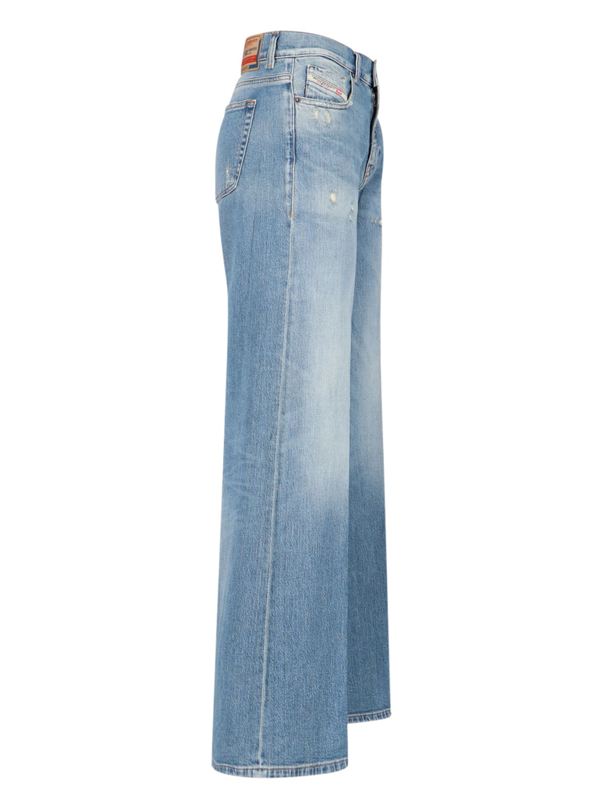 Shop Diesel 1978 D-akemi 09j44 Bootcut Jeans In Blue