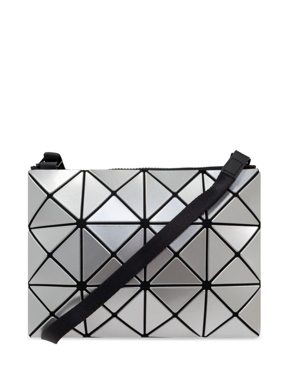 Bao Bao Issey Miyake Lucent Cross Body Bag In Silver