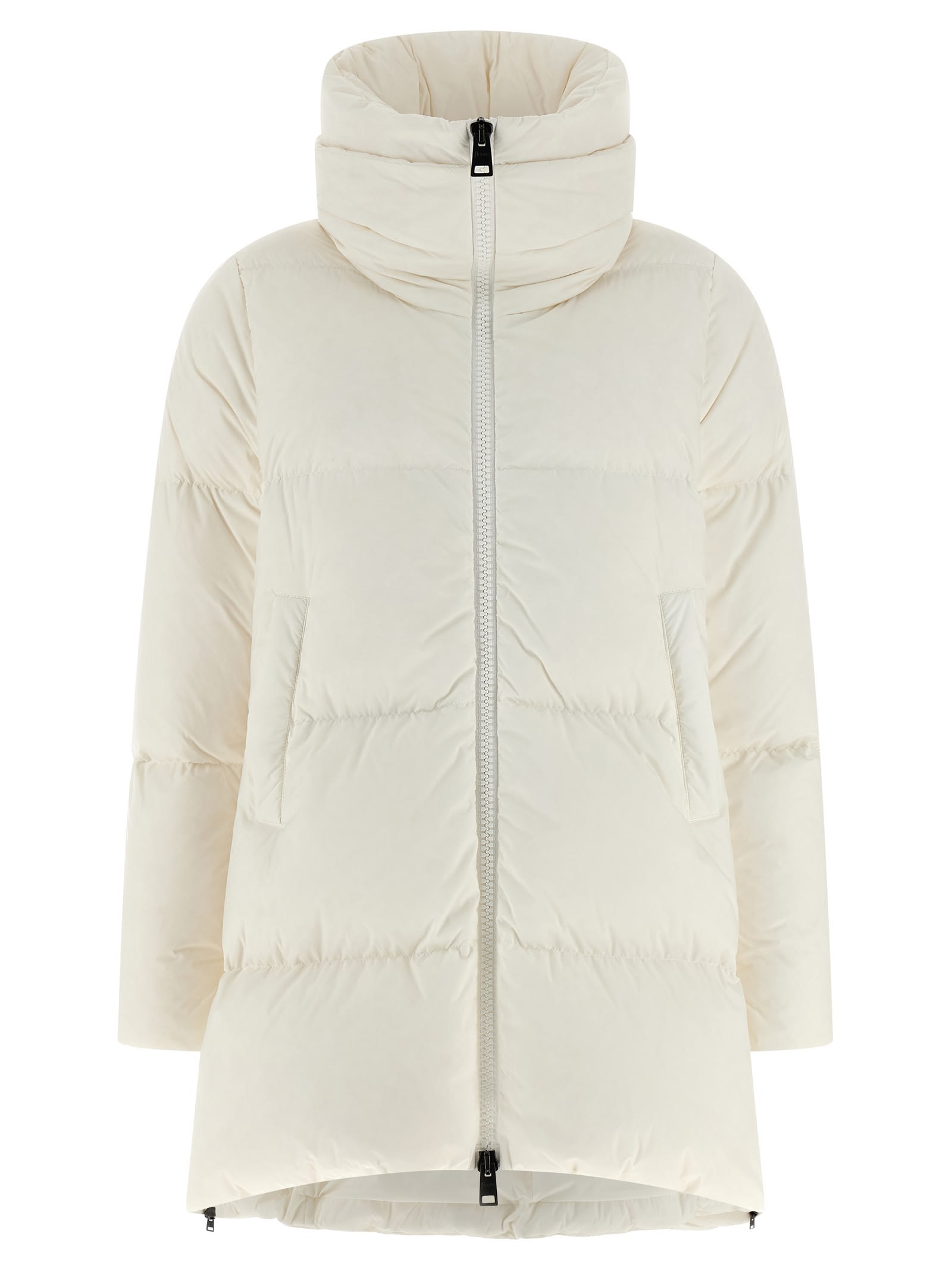 Herno A-shape Down Jacket In White