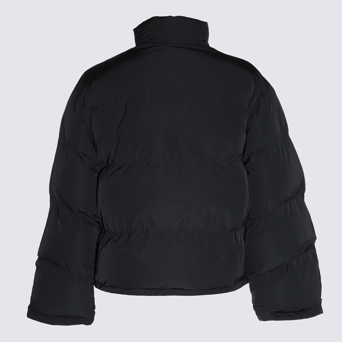 Shop Balenciaga Black Down Jacket