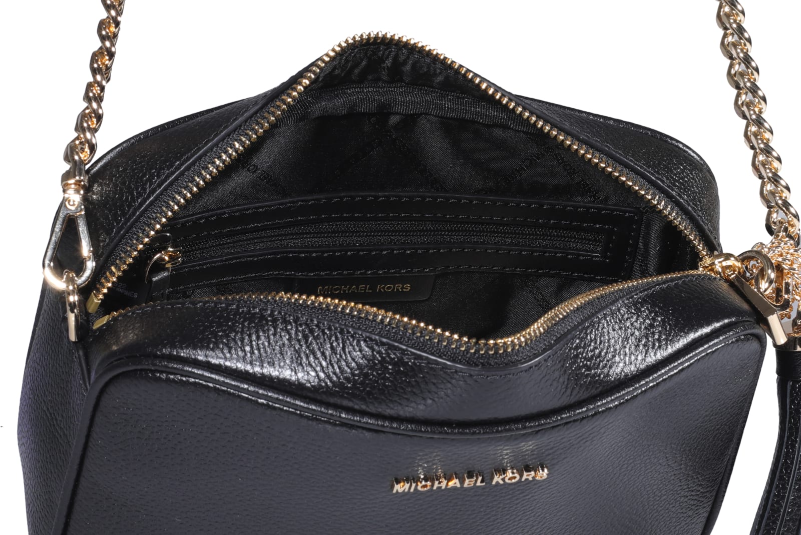 Shop Michael Michael Kors Camera Bag In Black