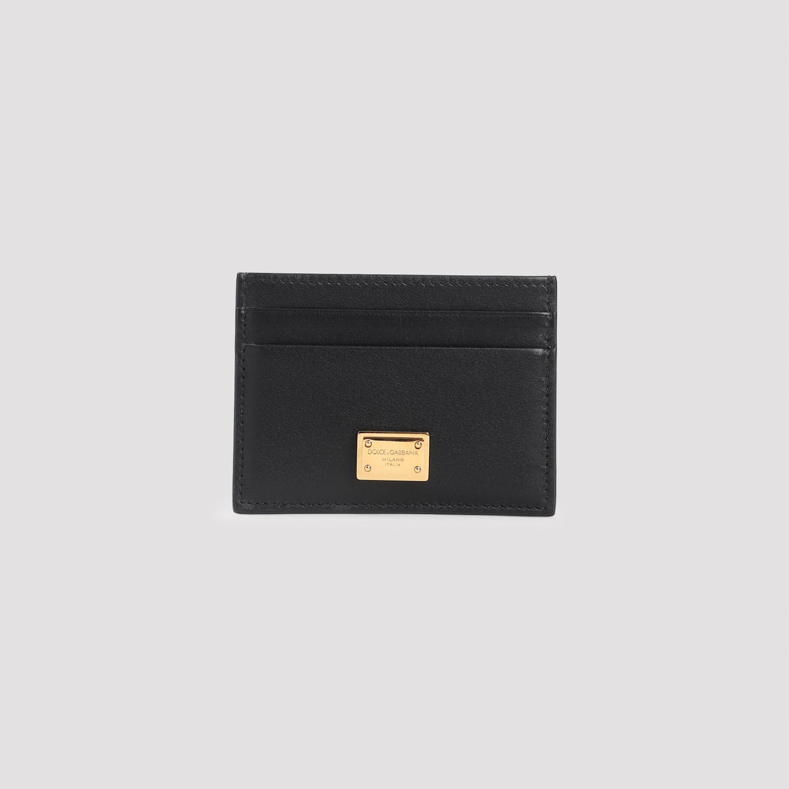 Dolce & Gabbana Credit Card Holder In Black