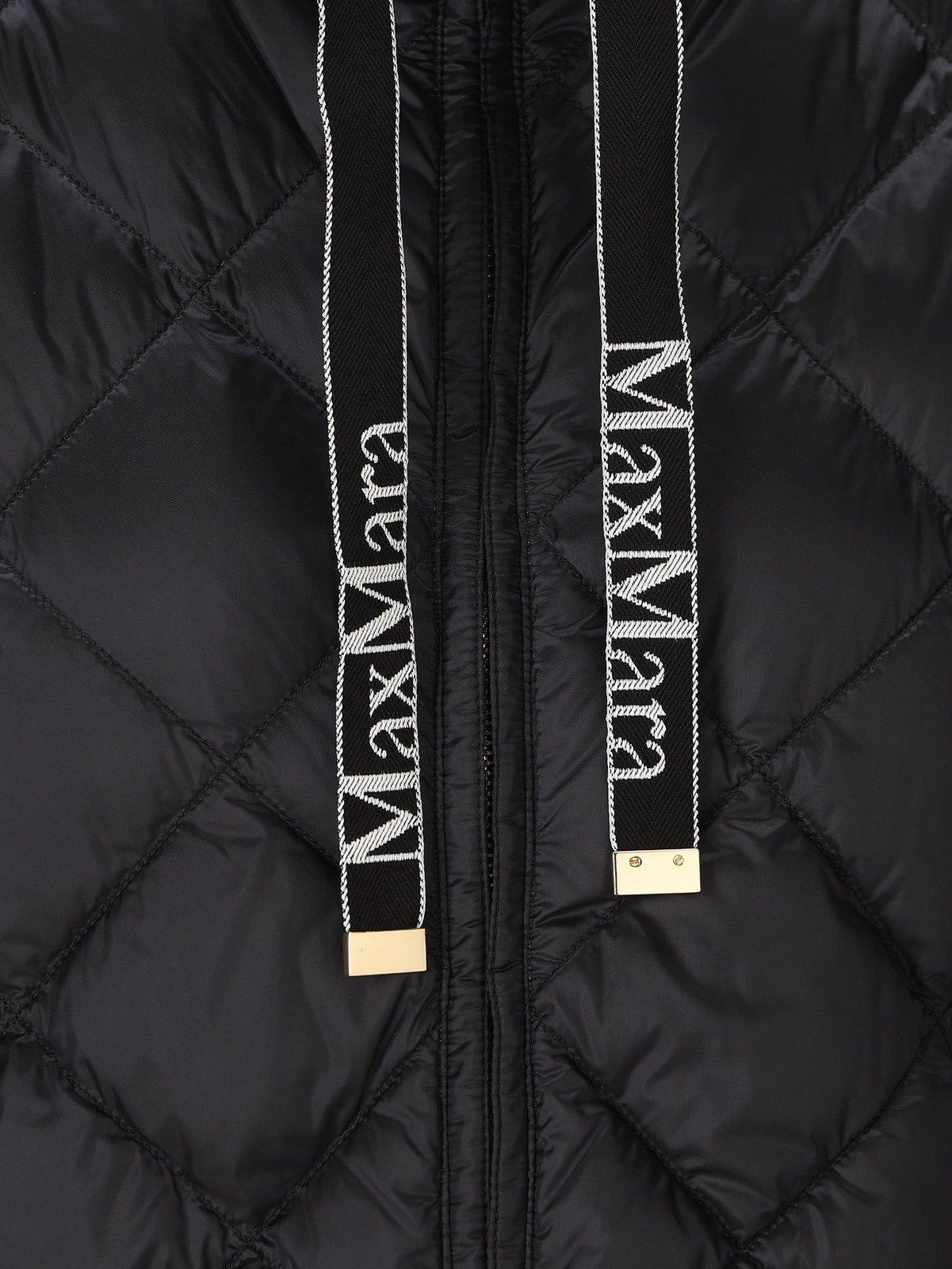 Shop Max Mara The Cube Tregic Gilet In Nero