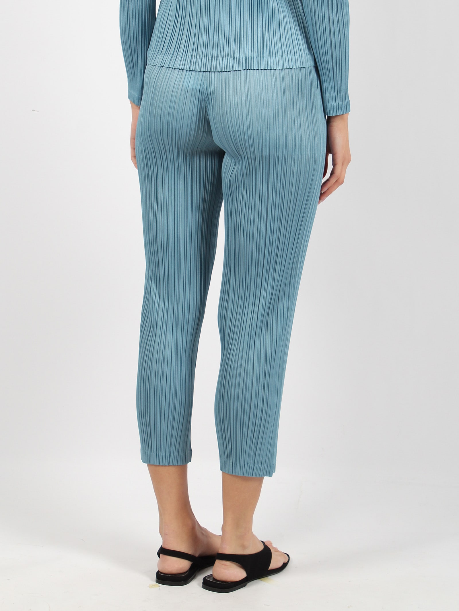 Issey Miyake Monthly Colors : January Trousers In Blue