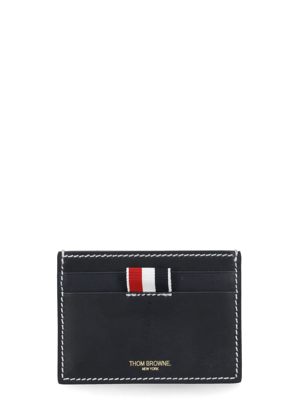 THOM BROWNE LEATHER CARDS HOLDER