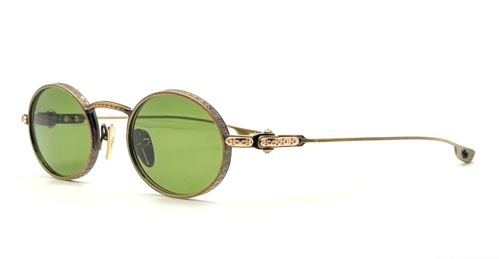 Chrome Hearts Sunglasses In Gold