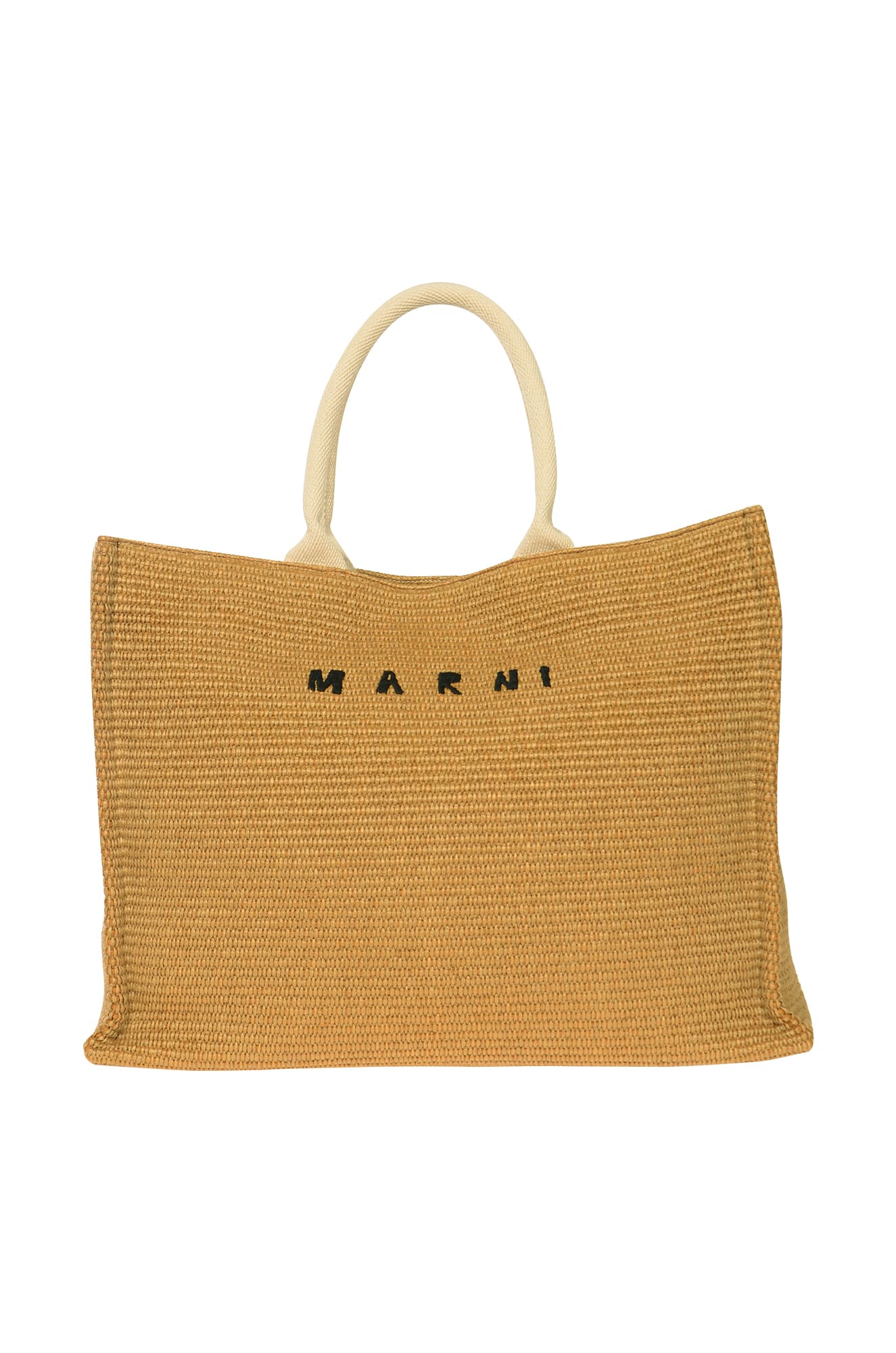 Marni Woven Logo Shopper Bag
