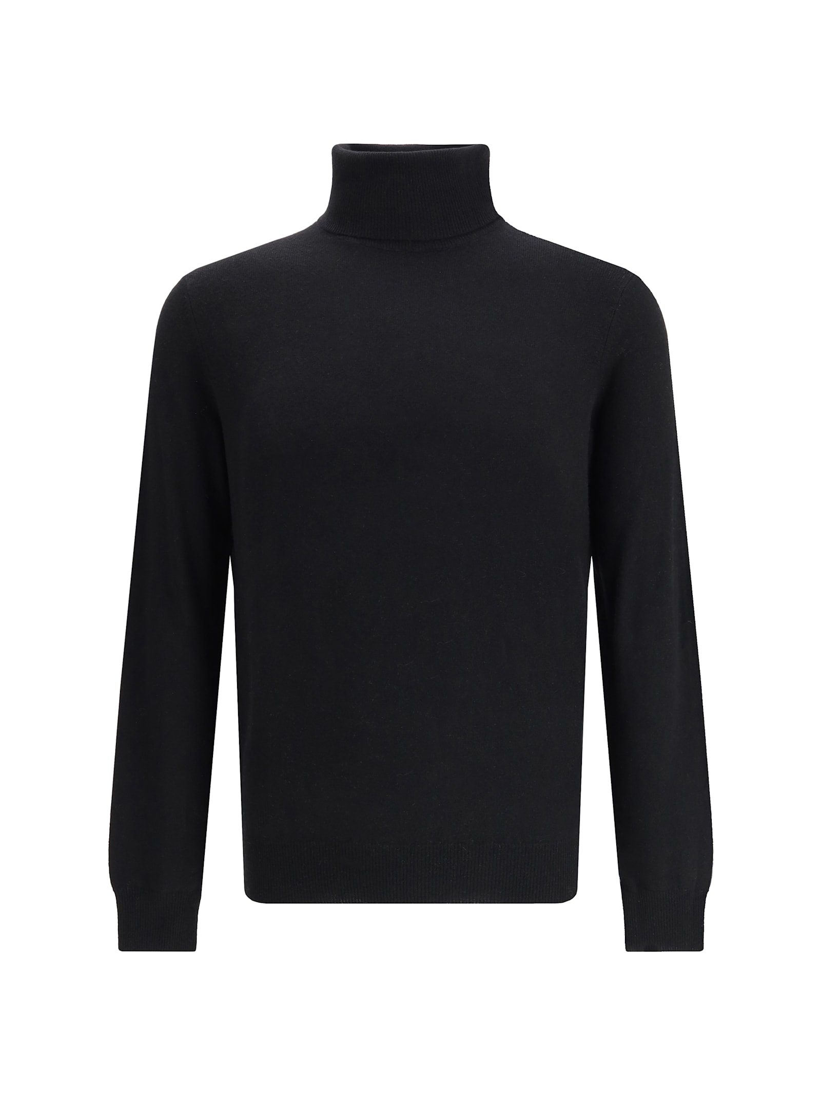 Aragona Cashmere Regular Fit Turtleneck Knitwear In Black