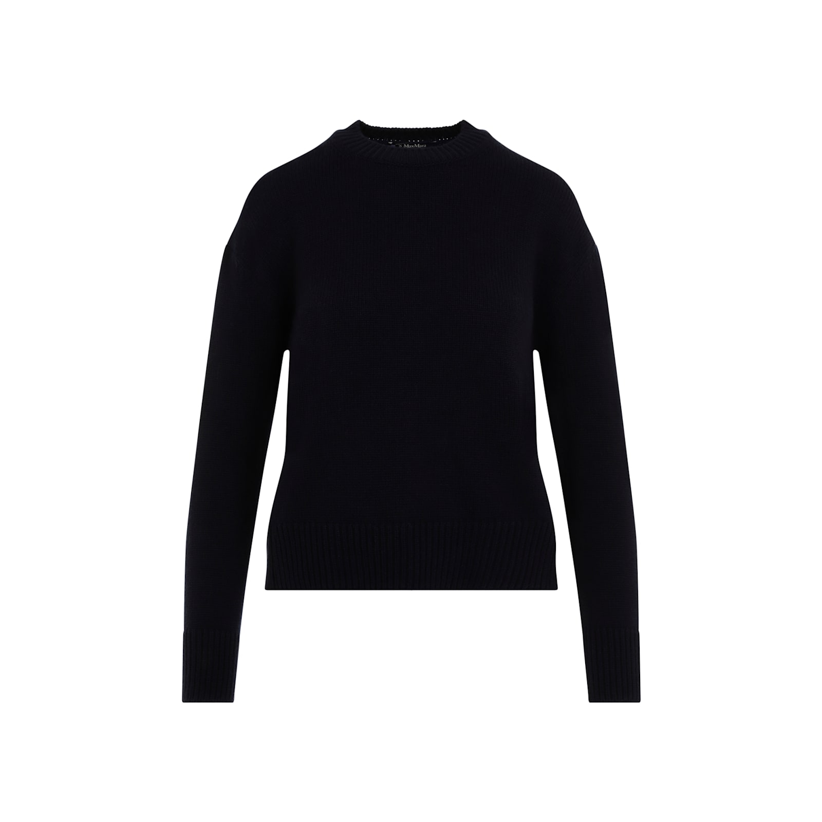 Shop 's Max Mara Irlanda Crewneck In 010 Blu