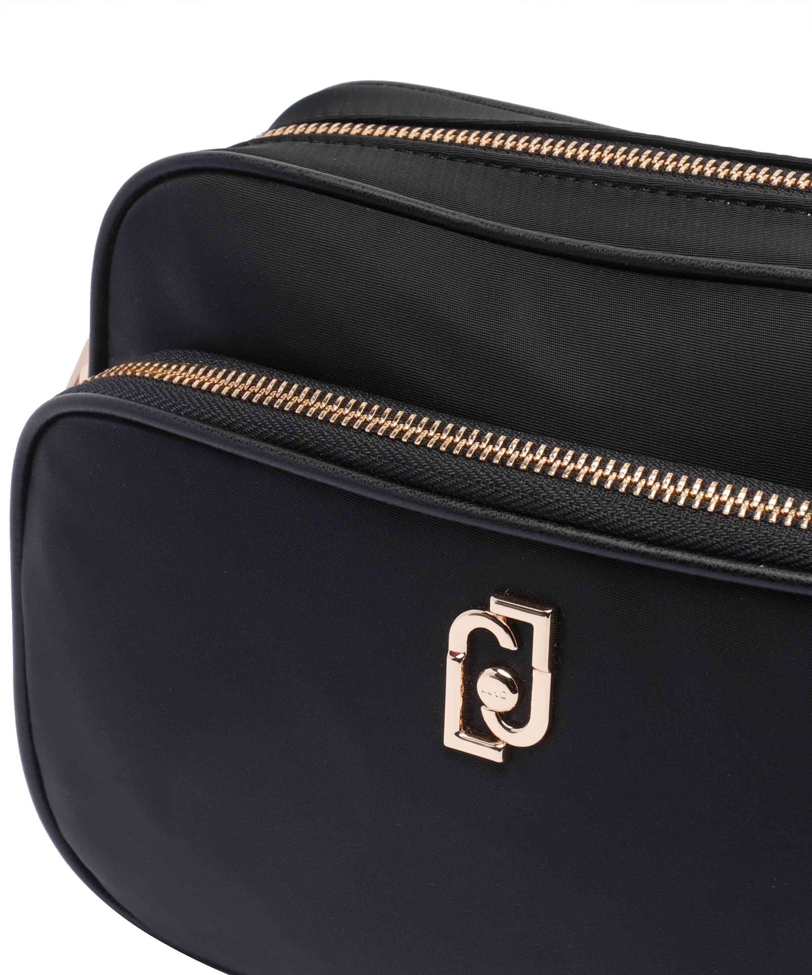Liu •jo Logo Crossbody Bag Liu-jo In Black