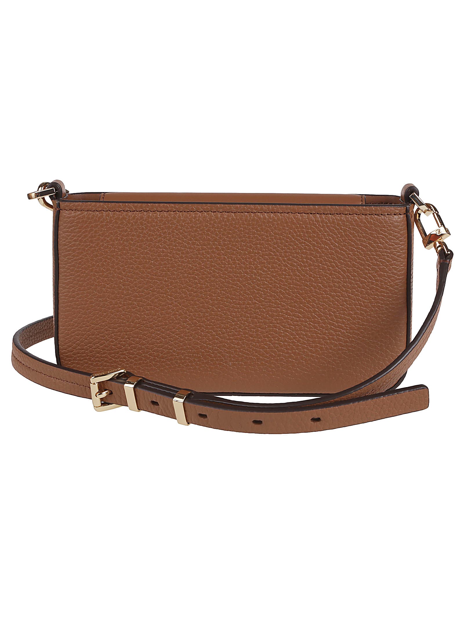Michael Kors Bryant Small Convertible Crossbody Pouchette Bag In Luggage