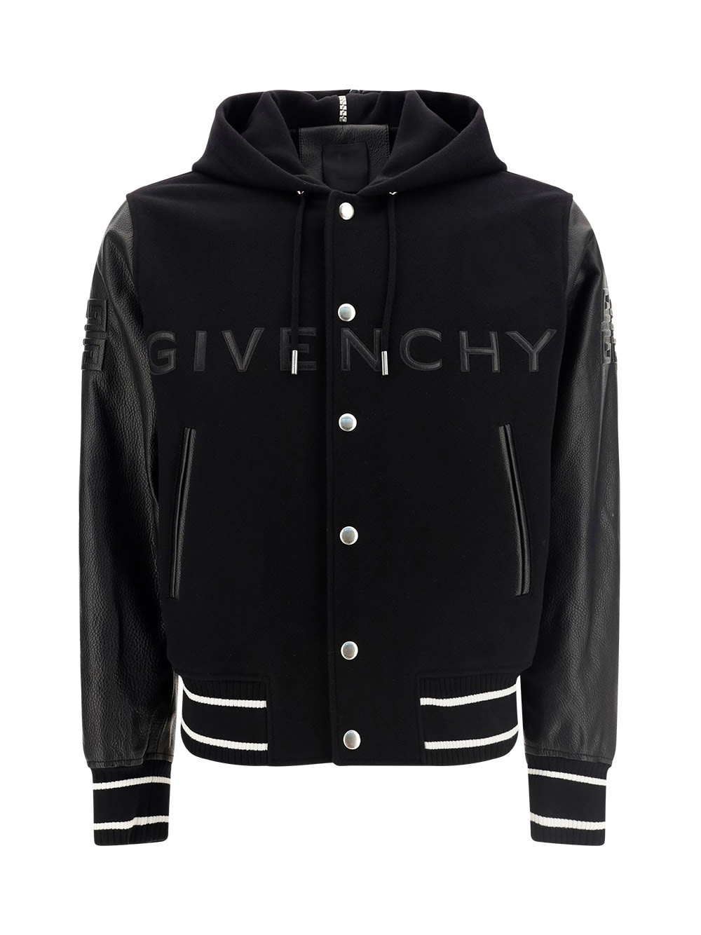 Shop Givenchy Bomber Jacket In Black