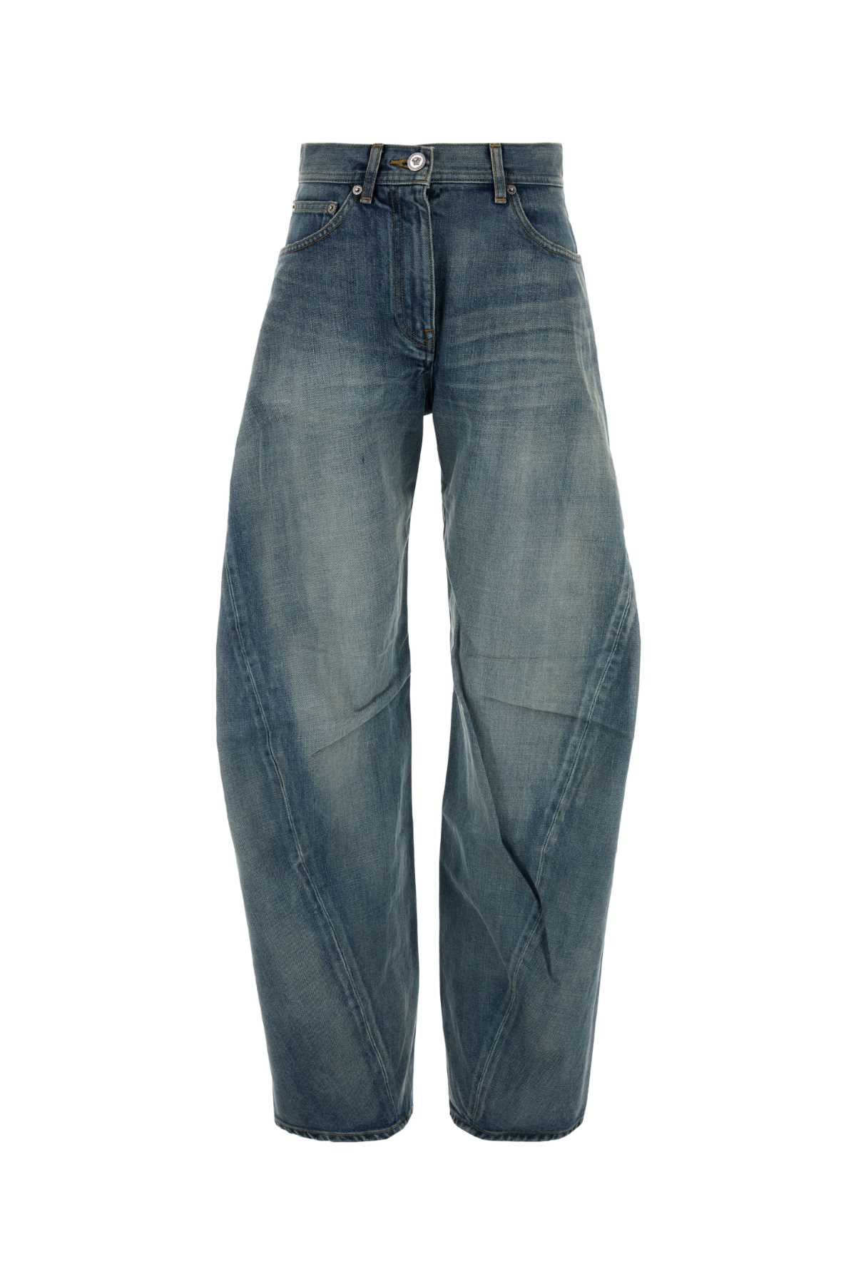 VERSACE DENIM WIDE-LEG JEANS