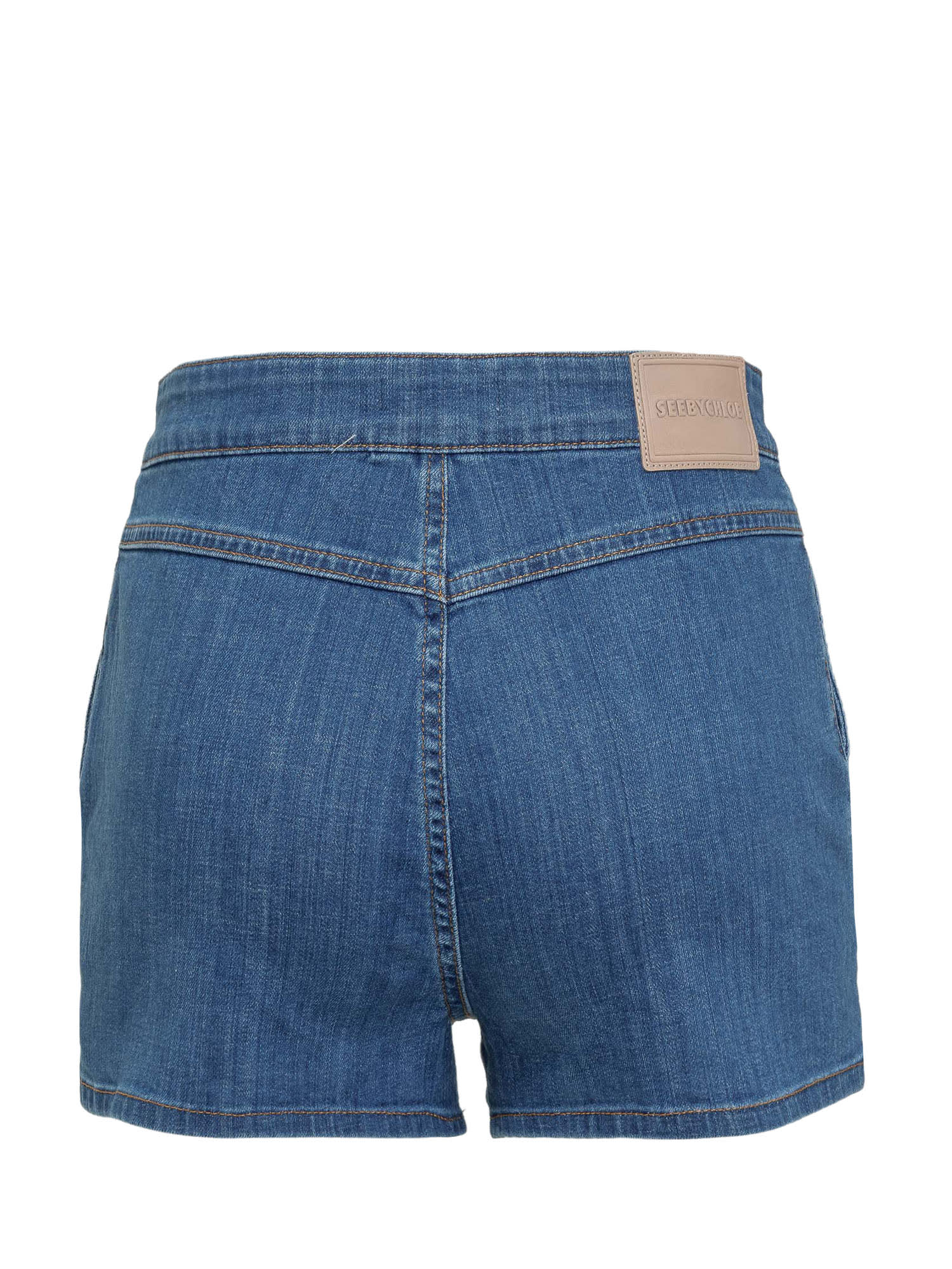 Shop See By Chloé Shorts In Denim