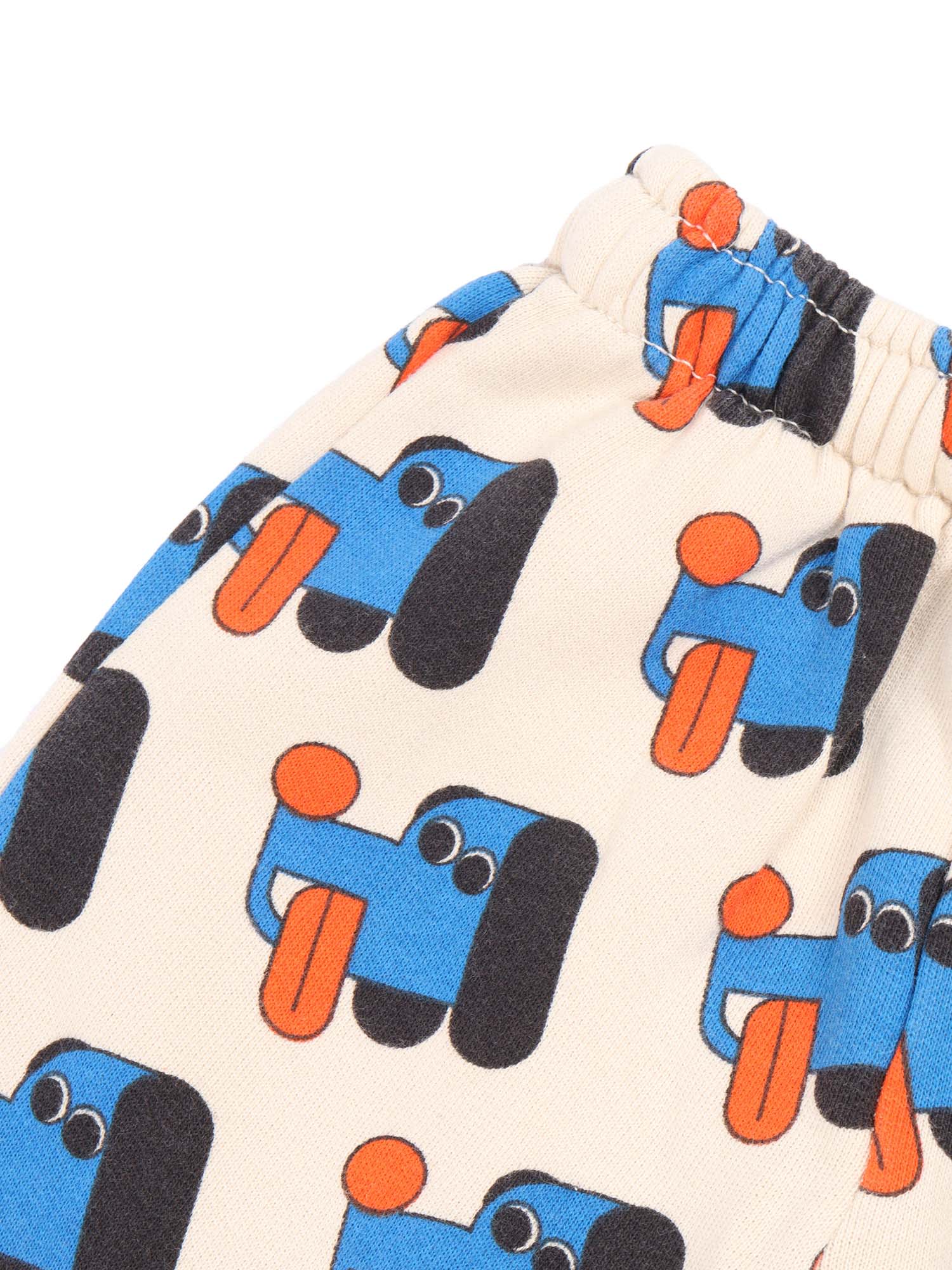 Bobo Choses Doggy Mate All Over Jogging Pants In White