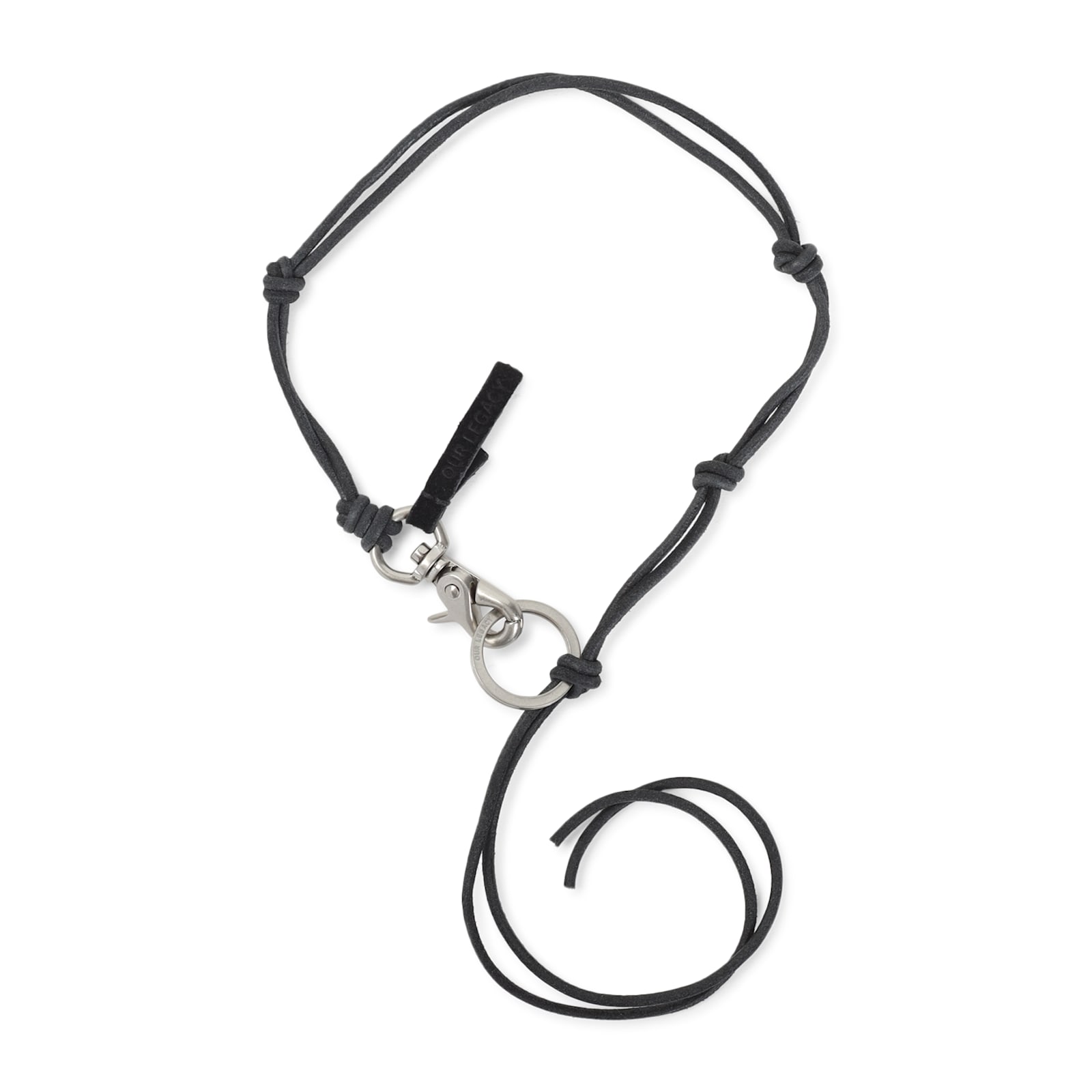 Our Legacy Udon Ladon Keys Holder In Black
