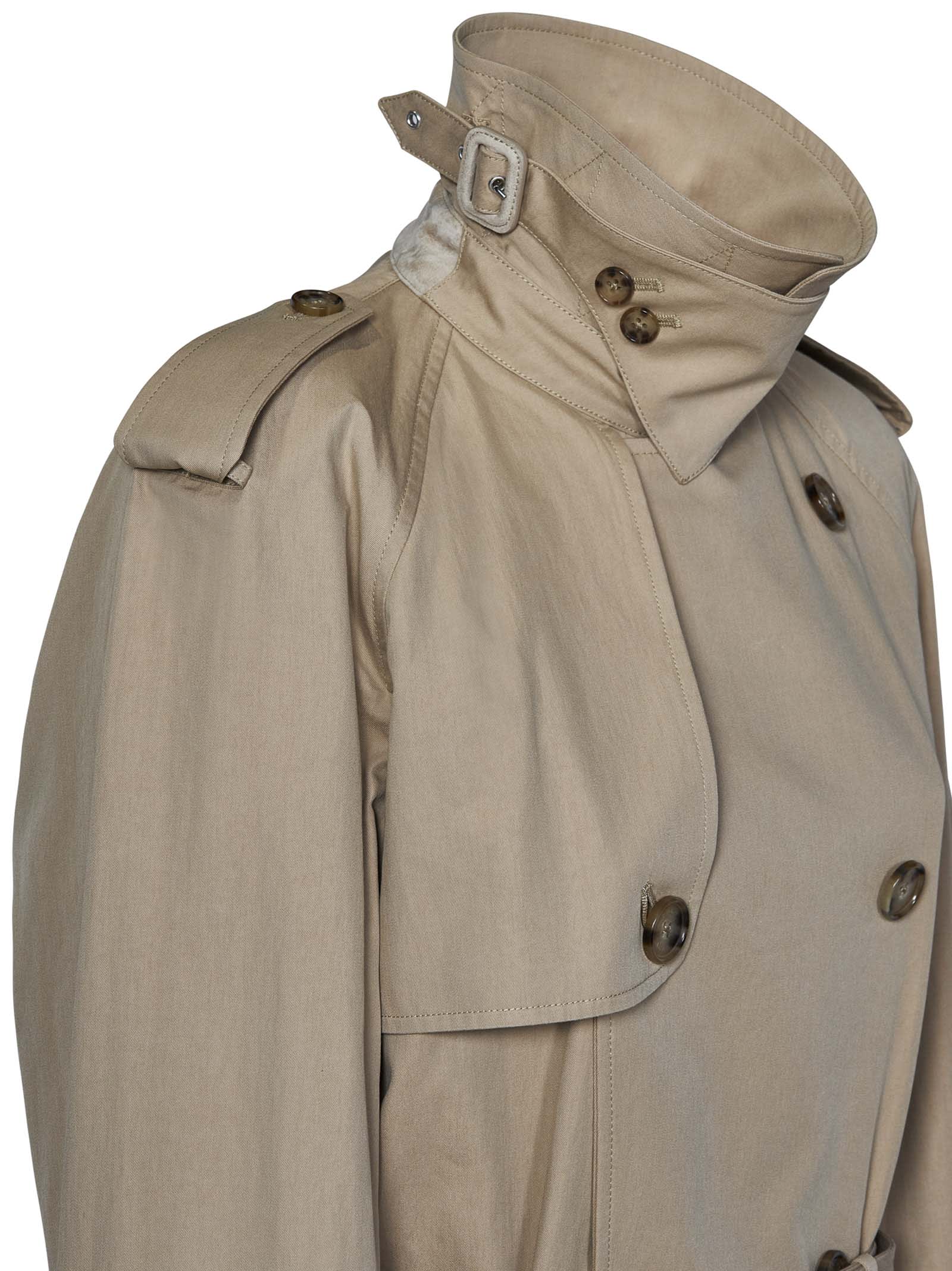 Shop Ralph Lauren Niles Coat In Beige