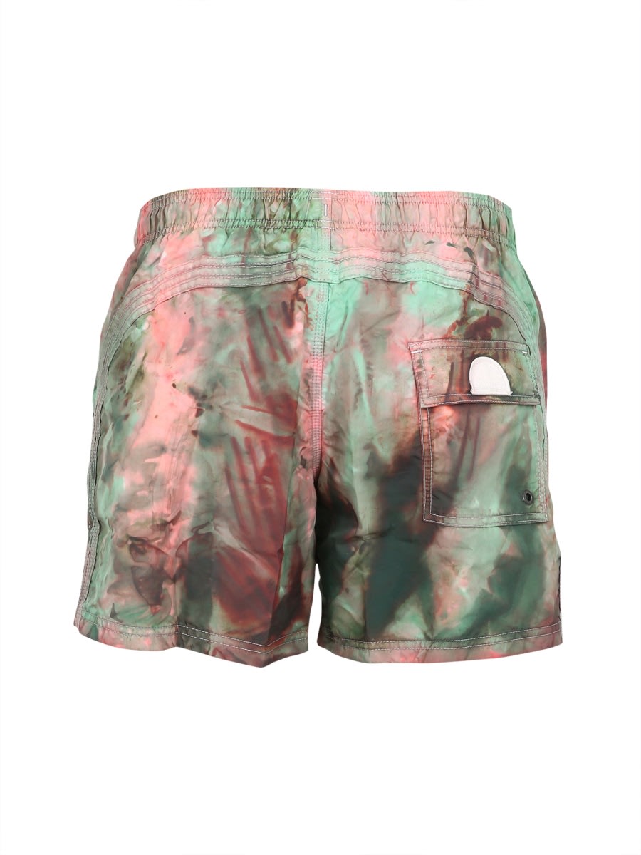 Sundek Abstract Pattern Swimsuit In Multicolour