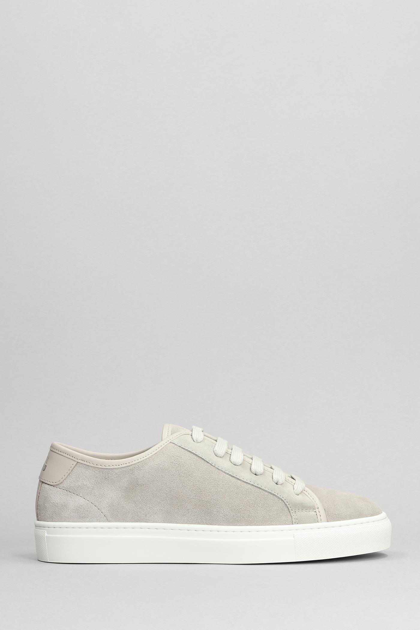 Edition 3 Low Sneakers In Grey Suede
