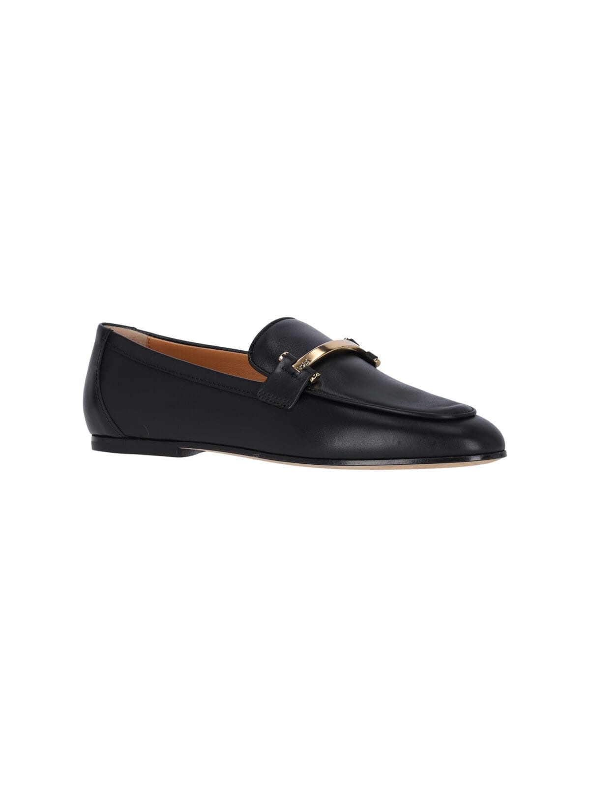 Tod's Leather Loafer In Black