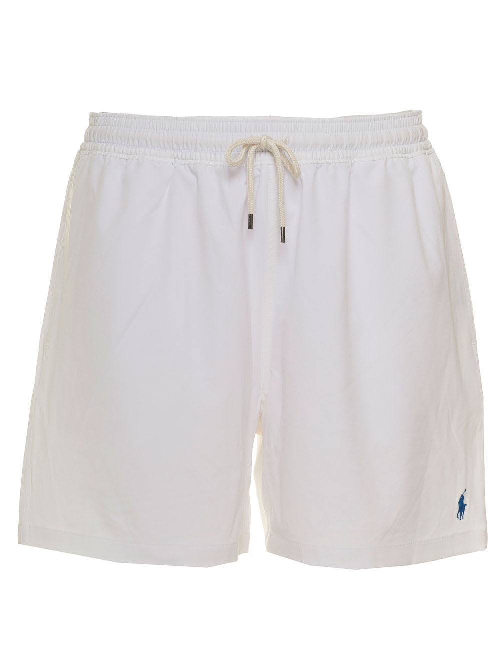 Polo Ralph Lauren Mens White Recycled Fabric Shorts