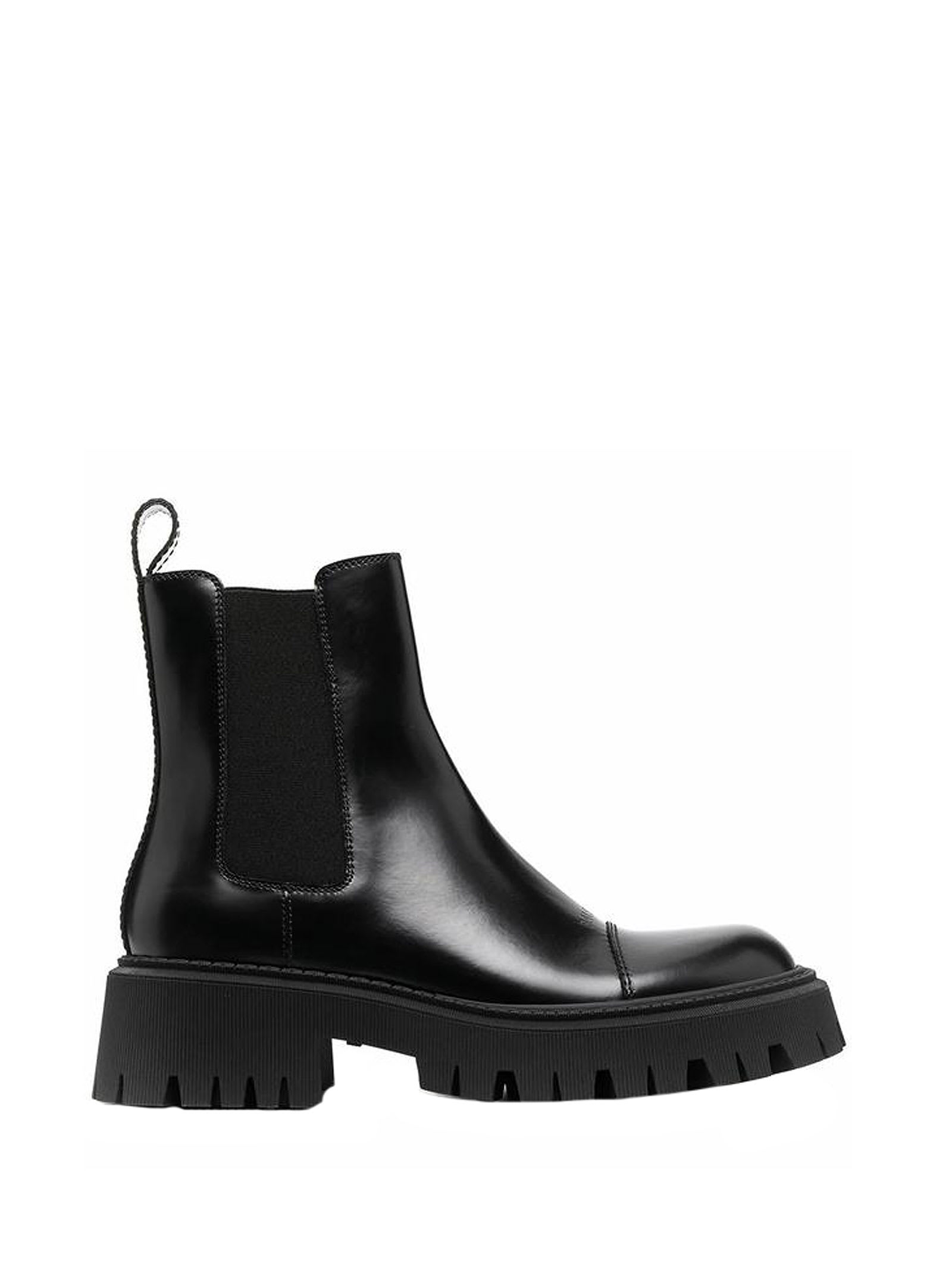 Balenciaga Chelsea Tractor Leather Boots