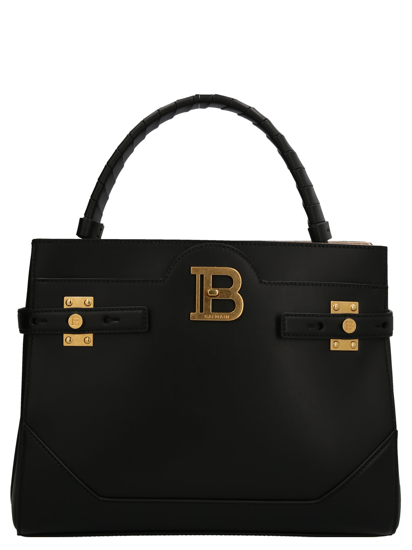 B-Buzz 22 Top Handle bag in monogram quilted leather beige - Women