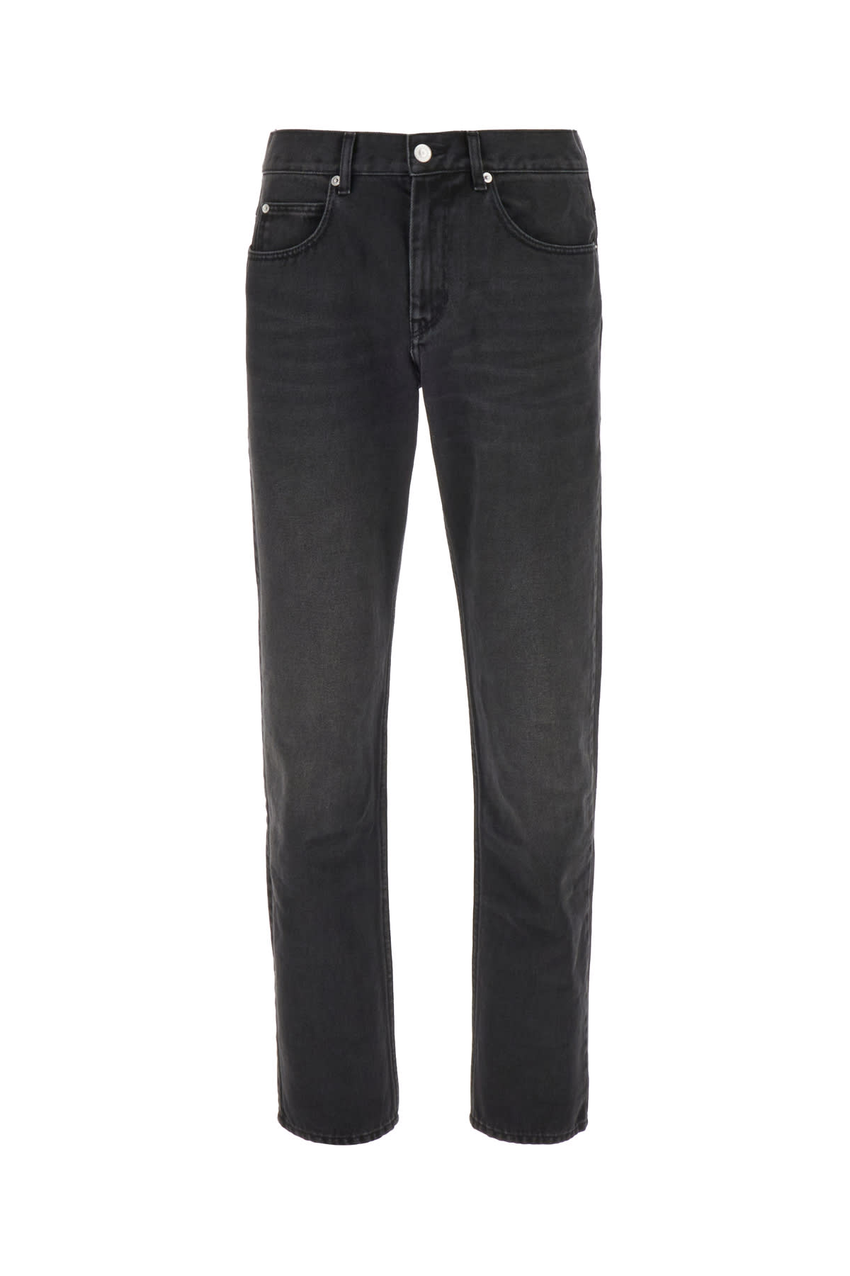 Isabel Marant Black Denim Jeans In 02fk