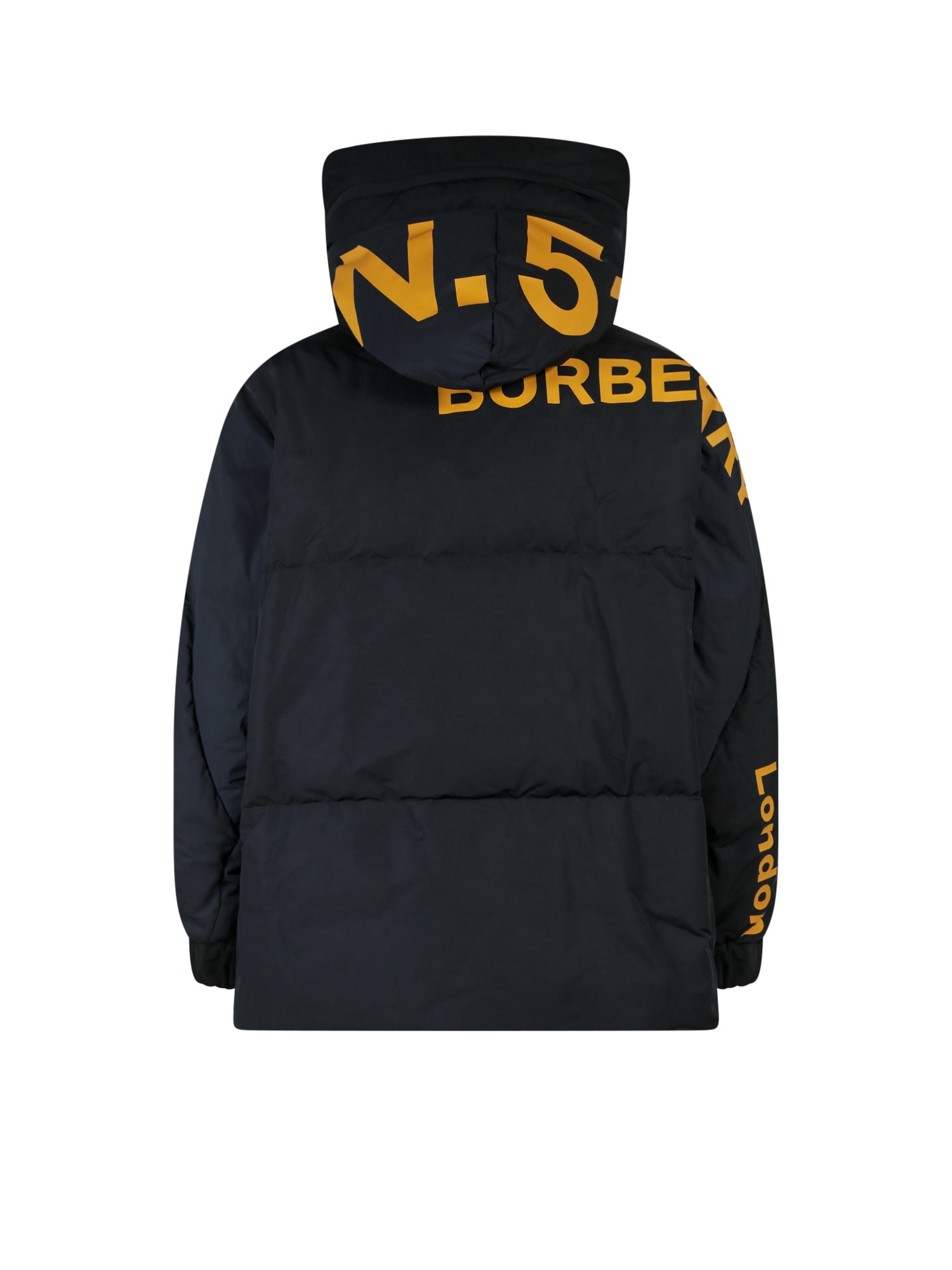 Shop Burberry Jacket In Black