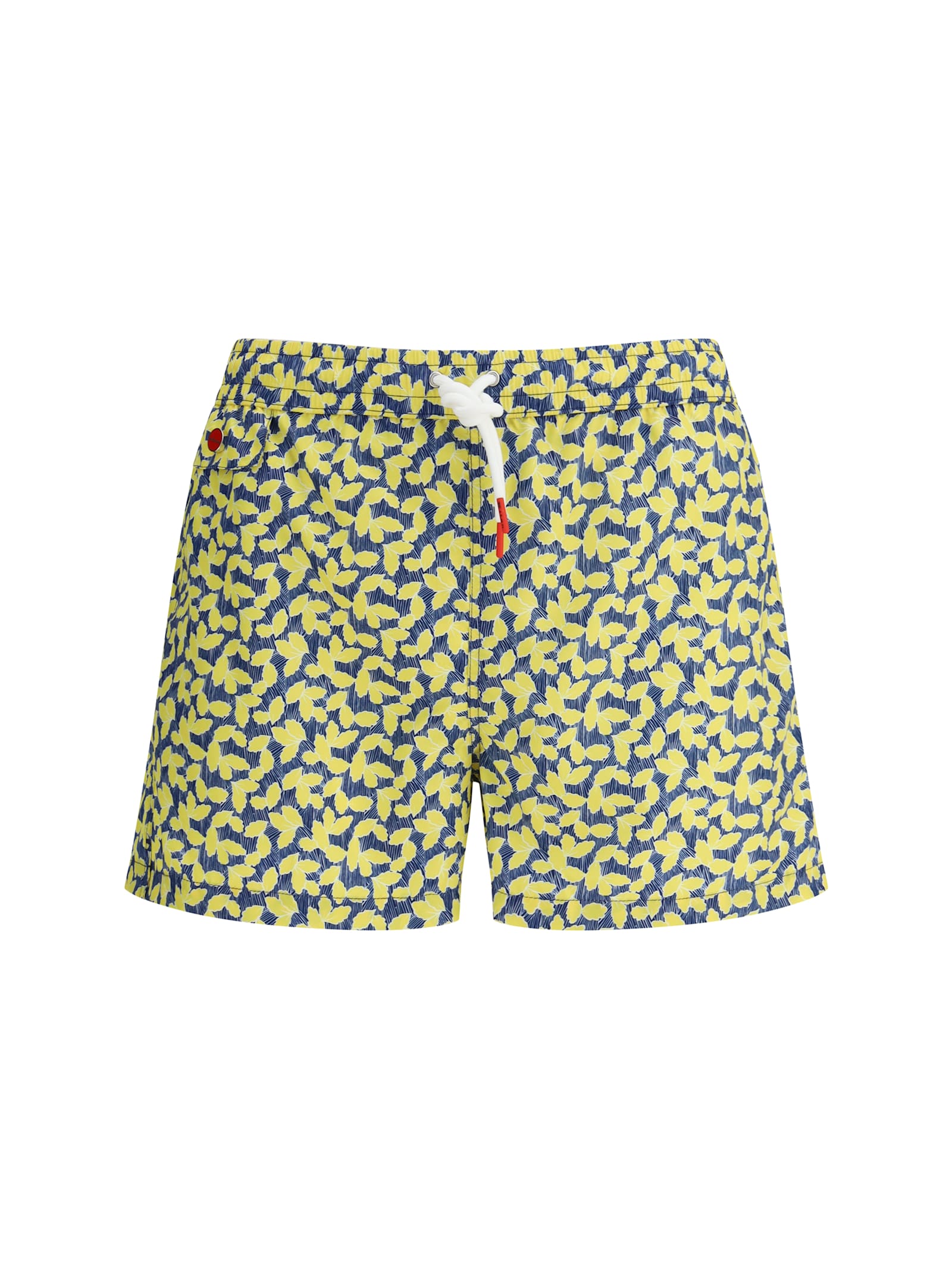 Shop Kiton Logoed Swimshorts