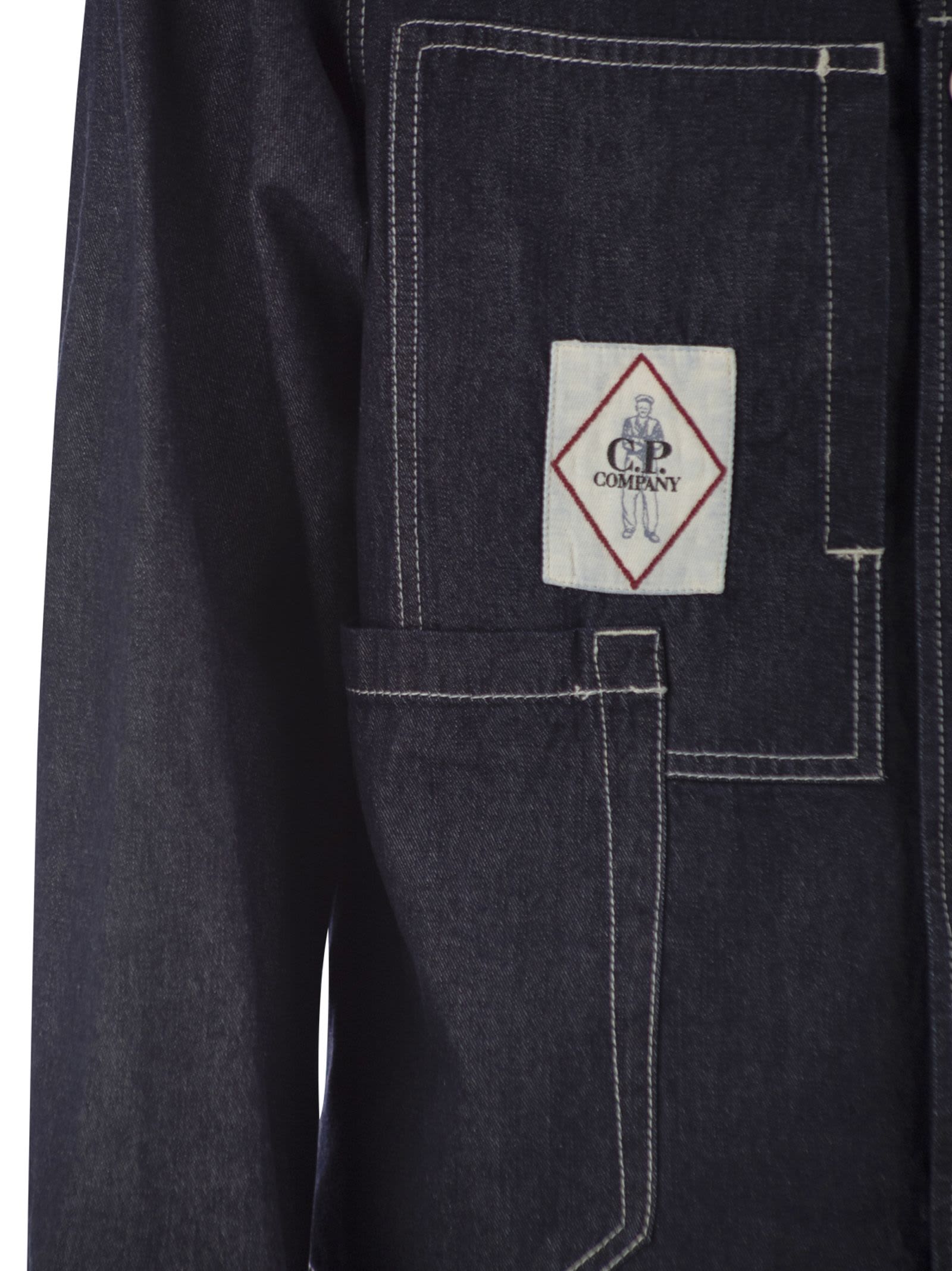 C.p. Company Cp Company Cotton Denim Jacket