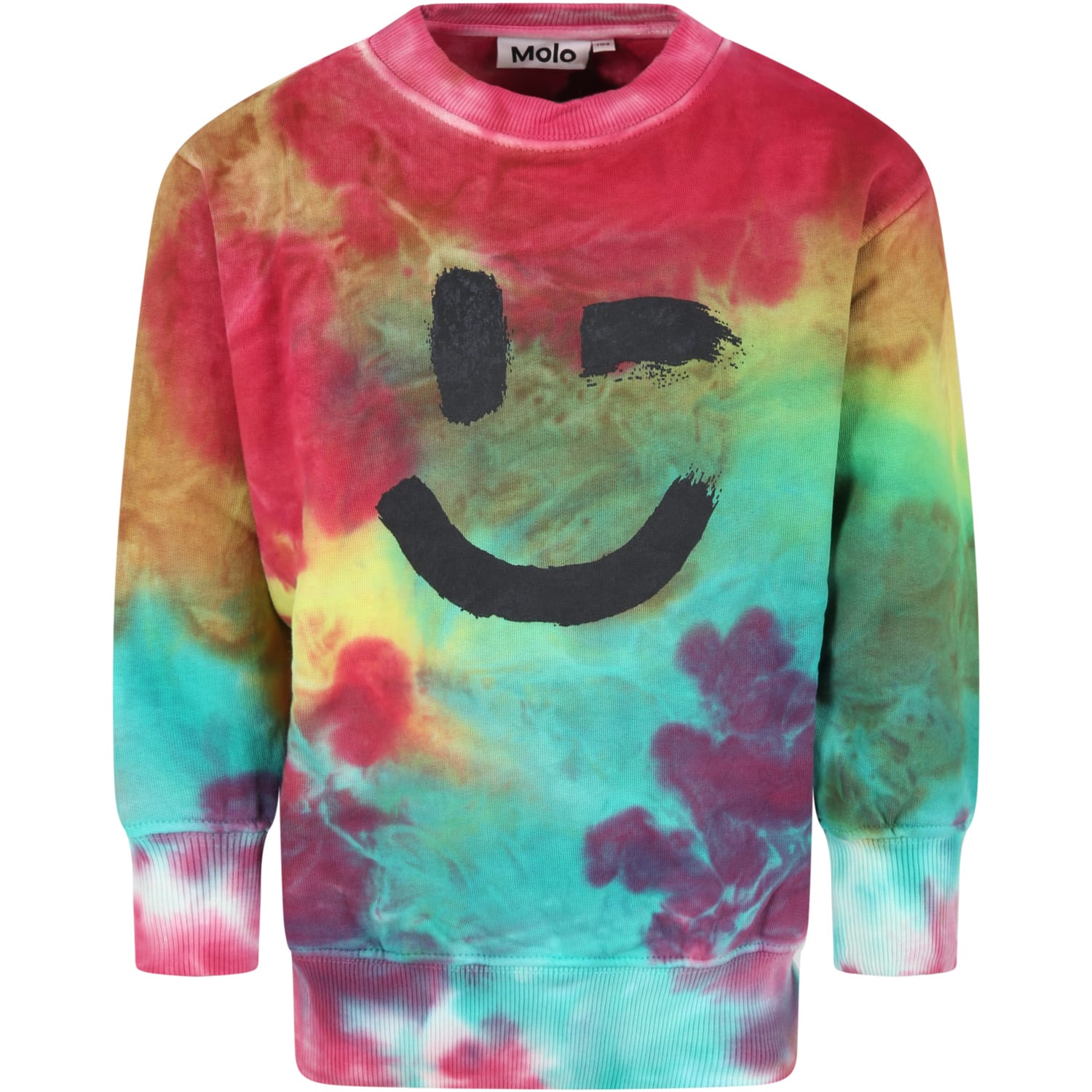 Molo Multicolor Sweatshirt For Kids With Smile