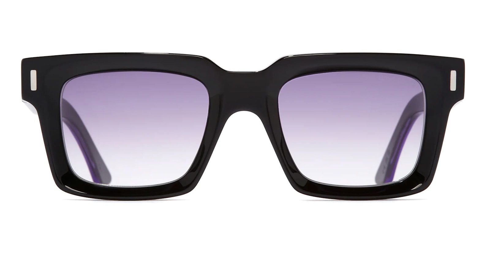 Cutler And Gross 1386 - Purple On Black Sunglasses In Black