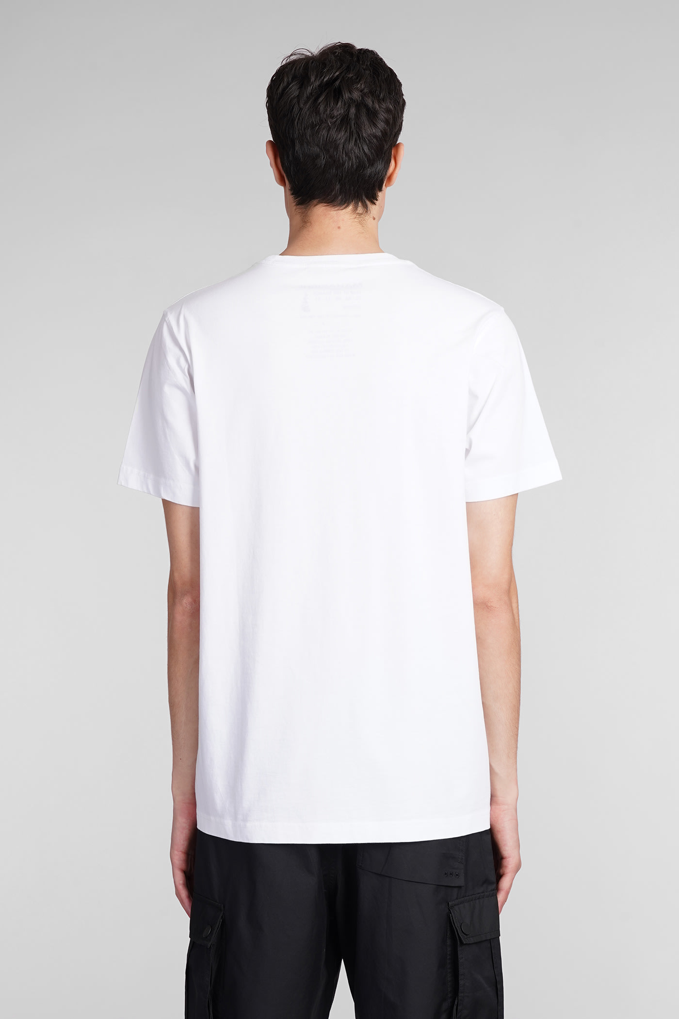 Shop Maharishi T-shirt In White Cotton
