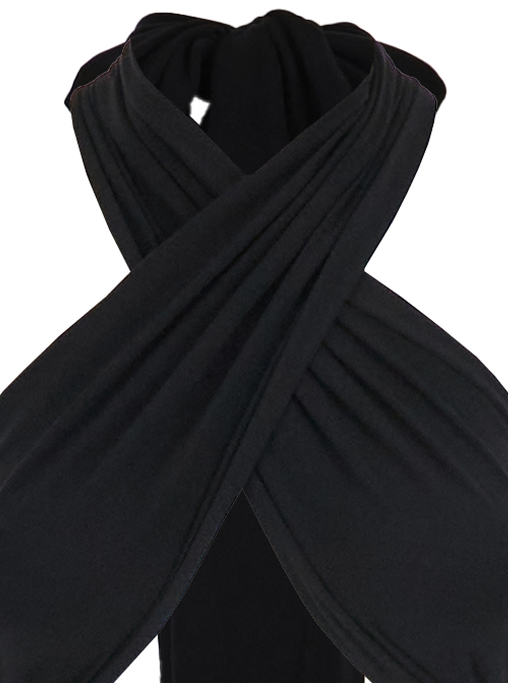 Norma Kamali Black Long Dress With Convertible Design And Cut-out Detail On The Back