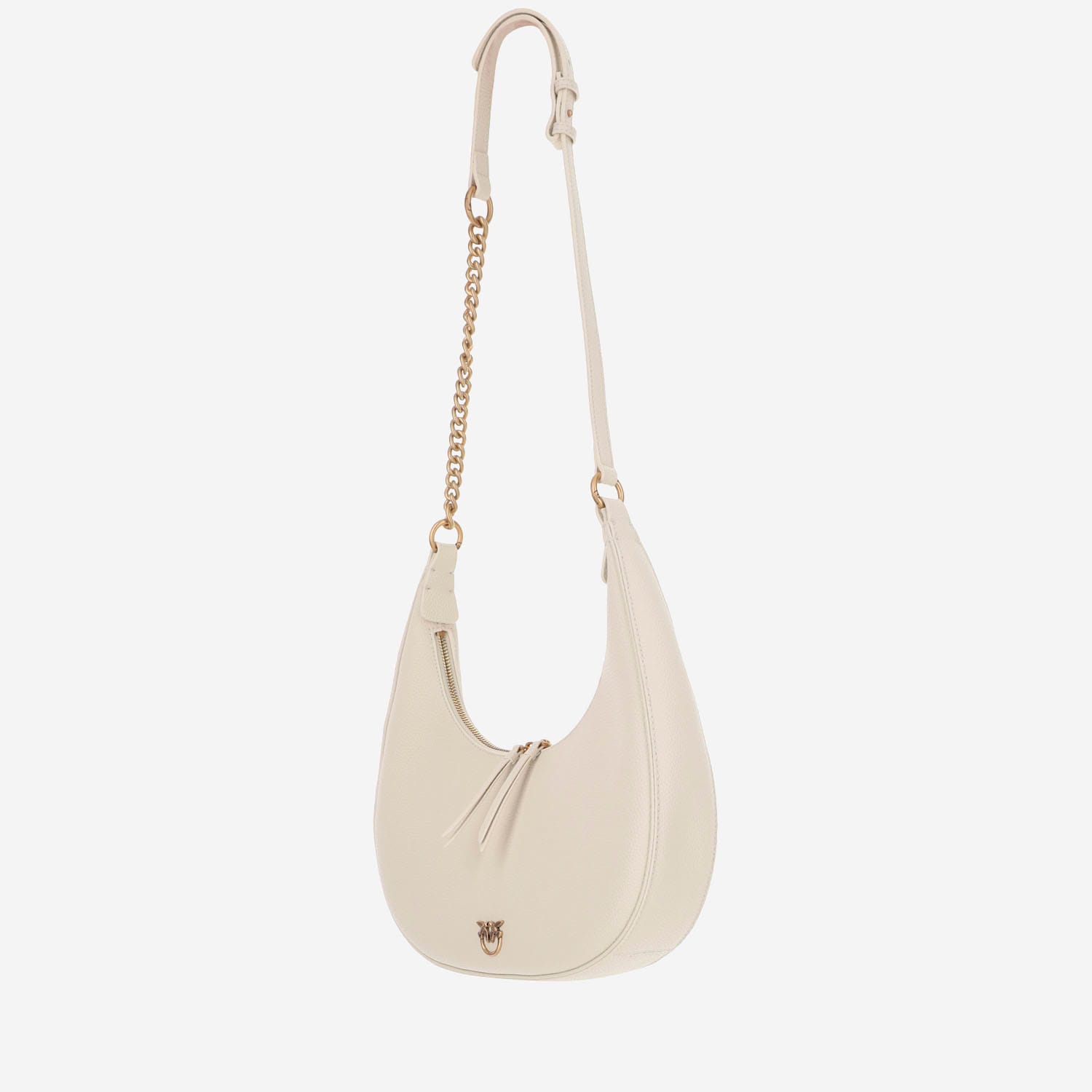 Shop Pinko Brioche Classic Bag In White