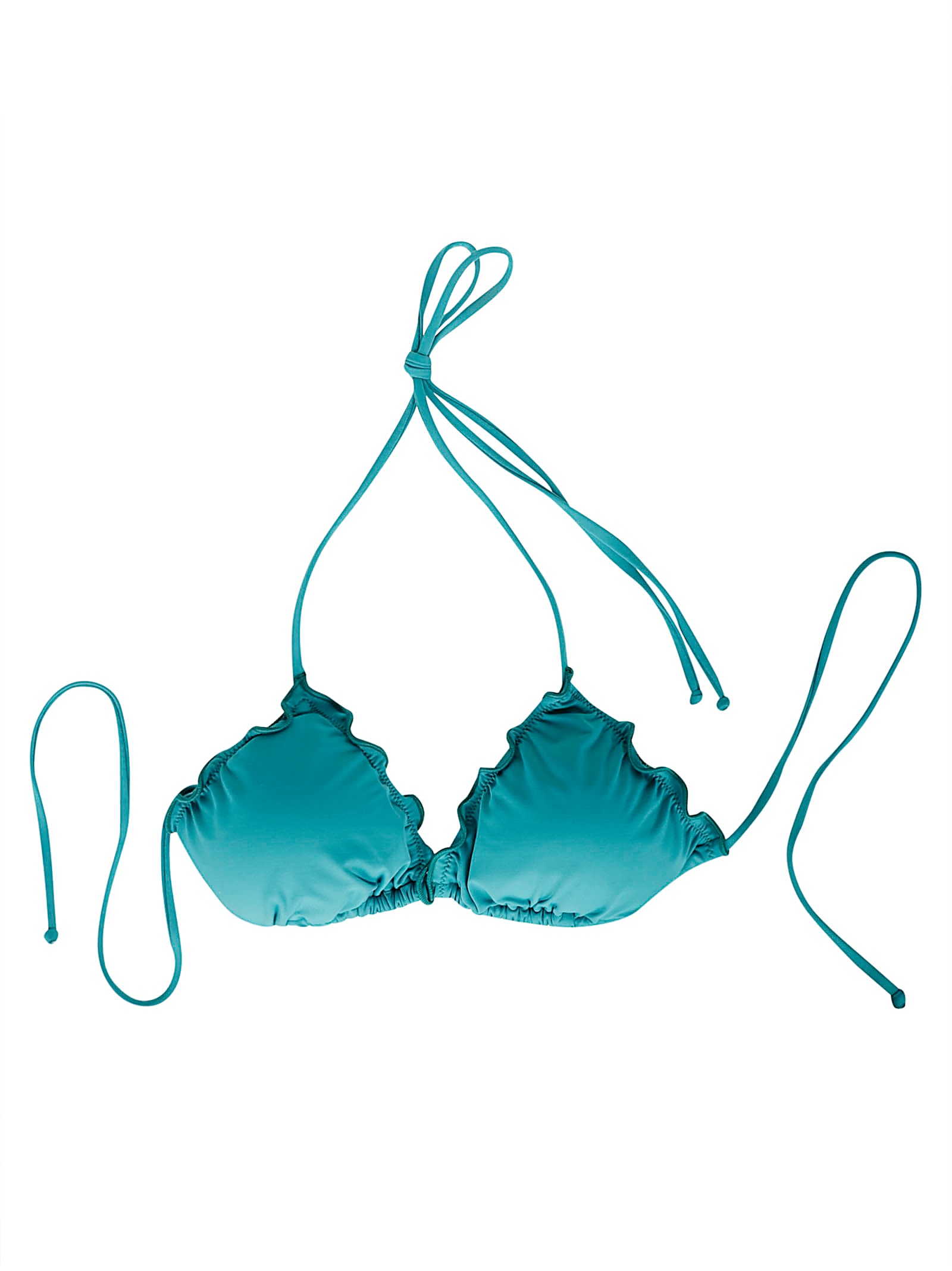 Mc2 Saint Barth Sagittarius Bikini Top In Green