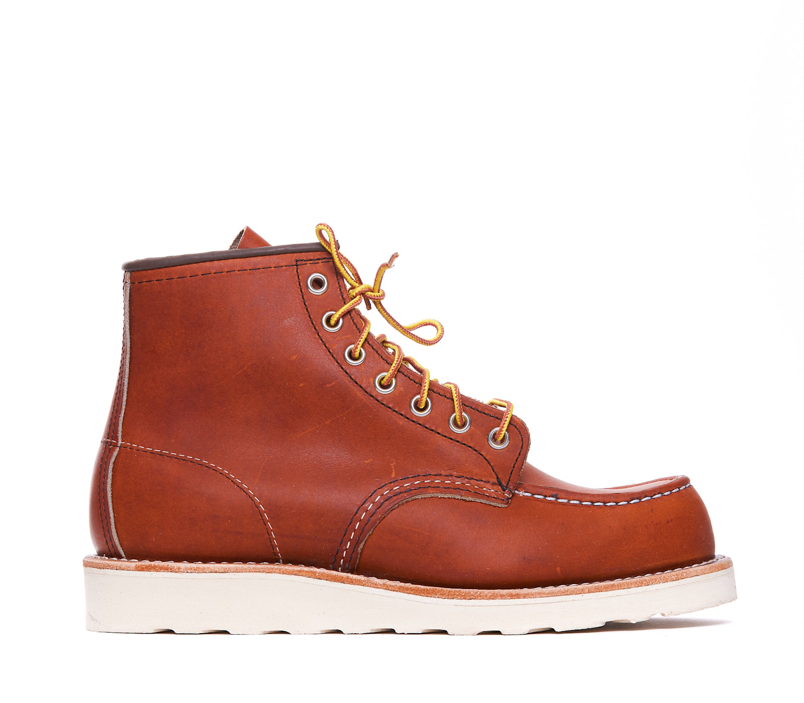 Shop Red Wing 6-inch Classic Moc Boots In Brown