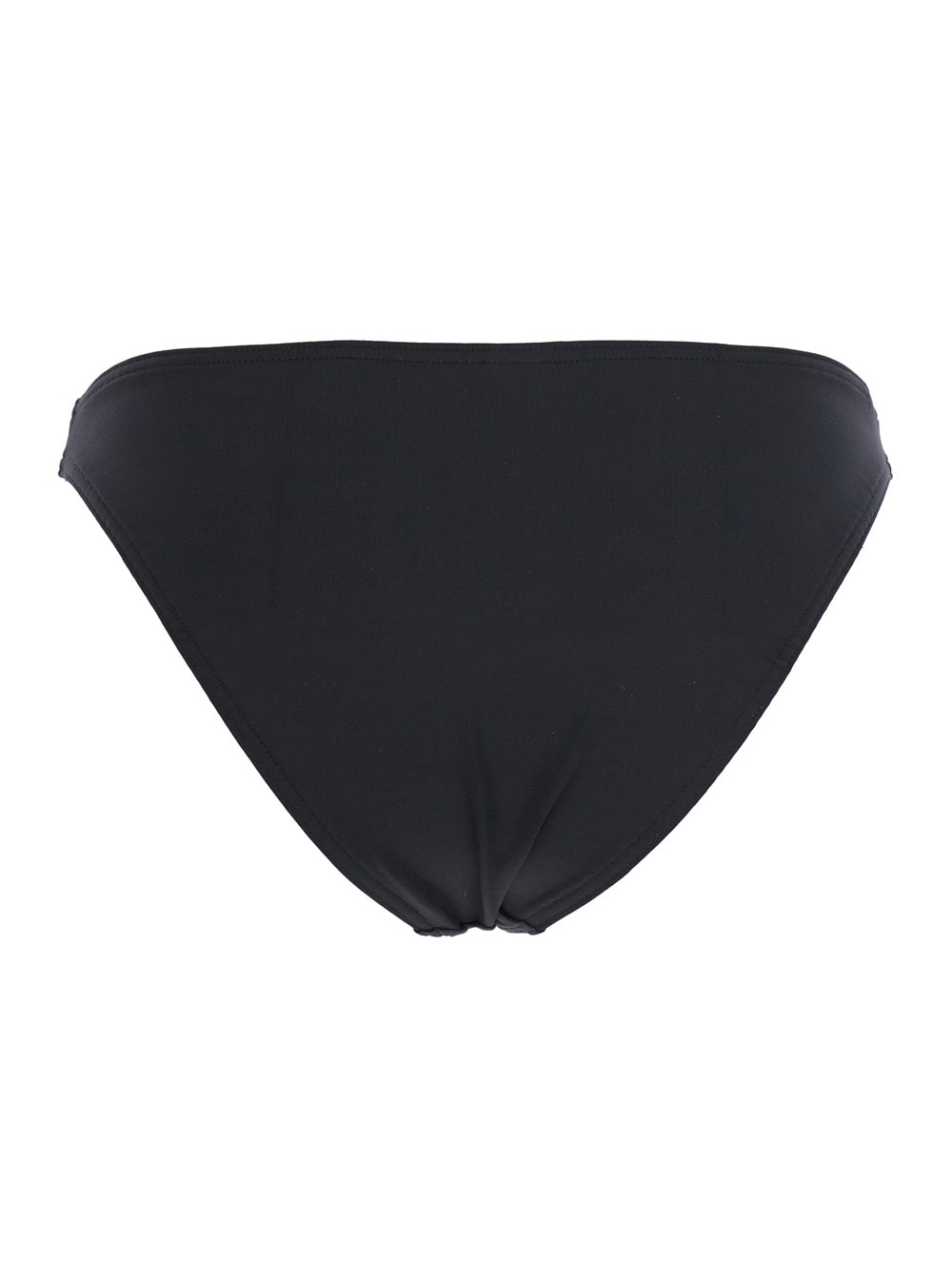 Eres Fripon Black Bikini Bottoms With Low Waist In Tech Fabric Stretch Woman In Black