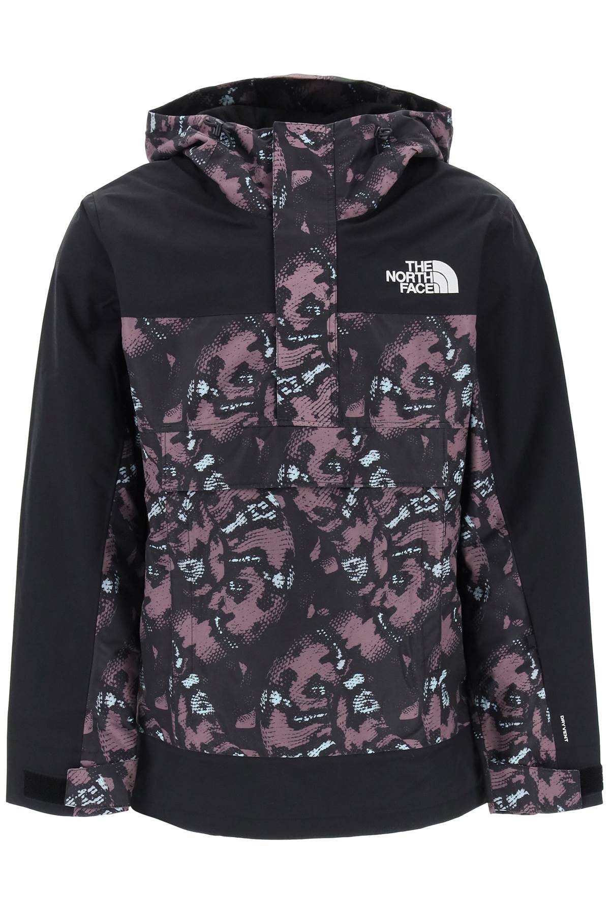 Shop The North Face Driftview Ski Anorak In Fawn Grey Snake Charmer (black)