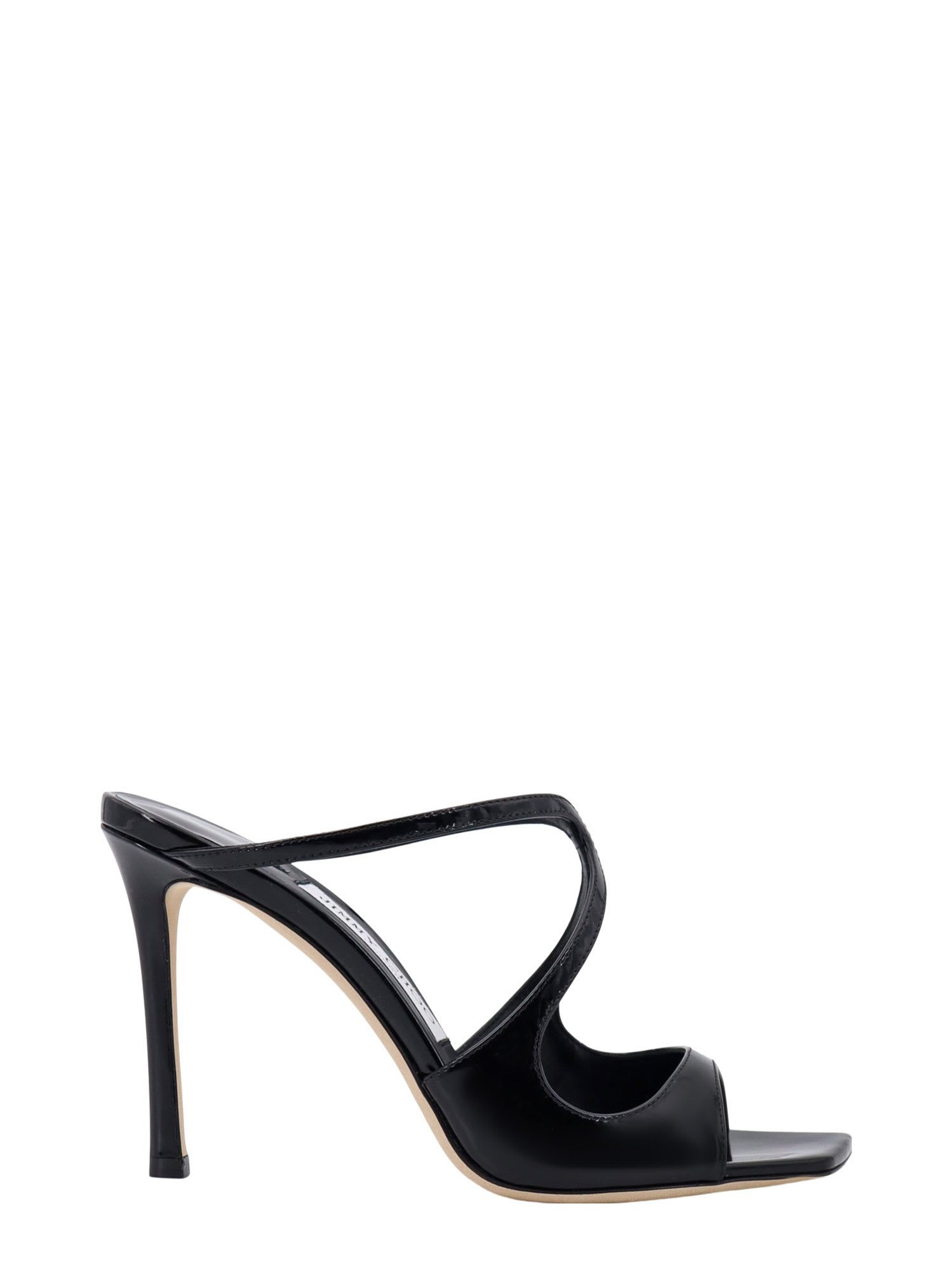 Shop Jimmy Choo Anise 95 Sandals In Black