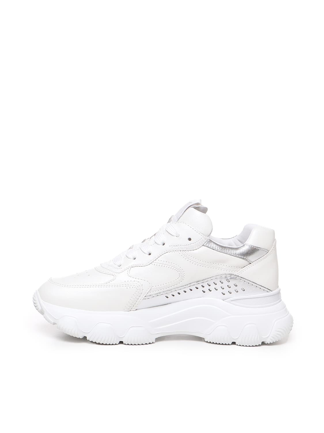 Shop Hogan Hyperactive Sneakers In White