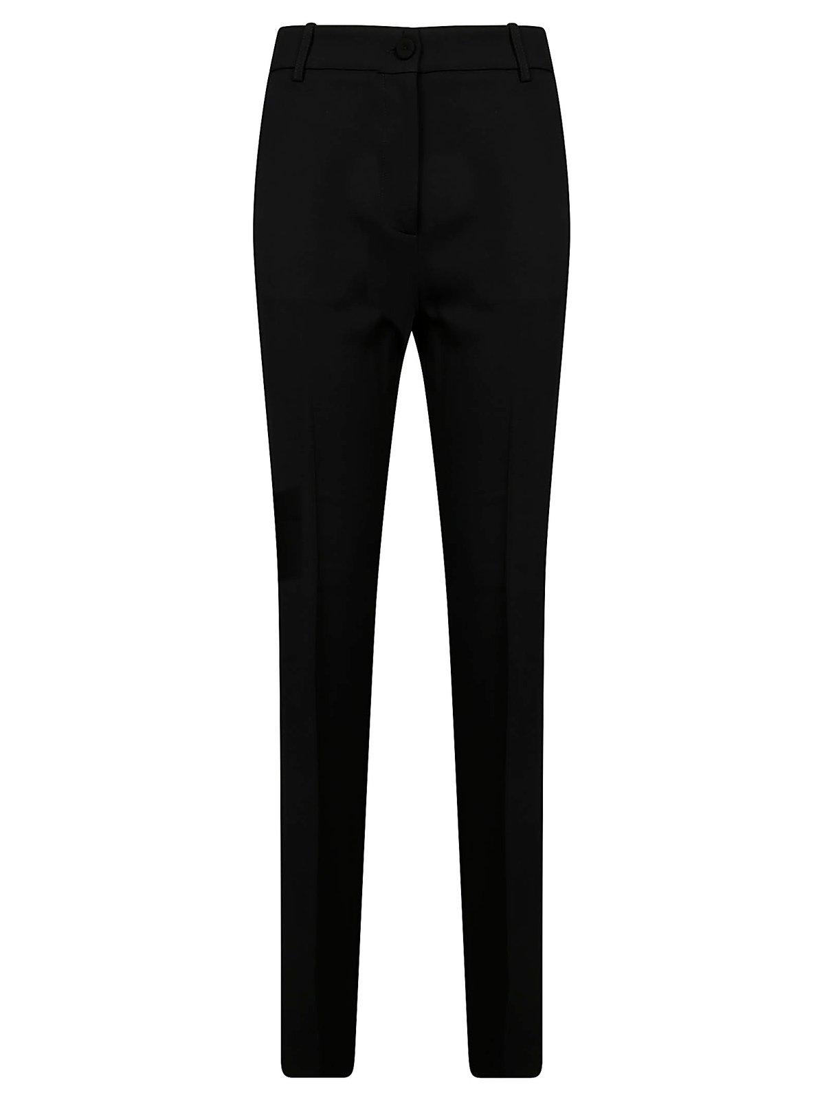 Shop Pinko Technical Cady Flared Pants In Black