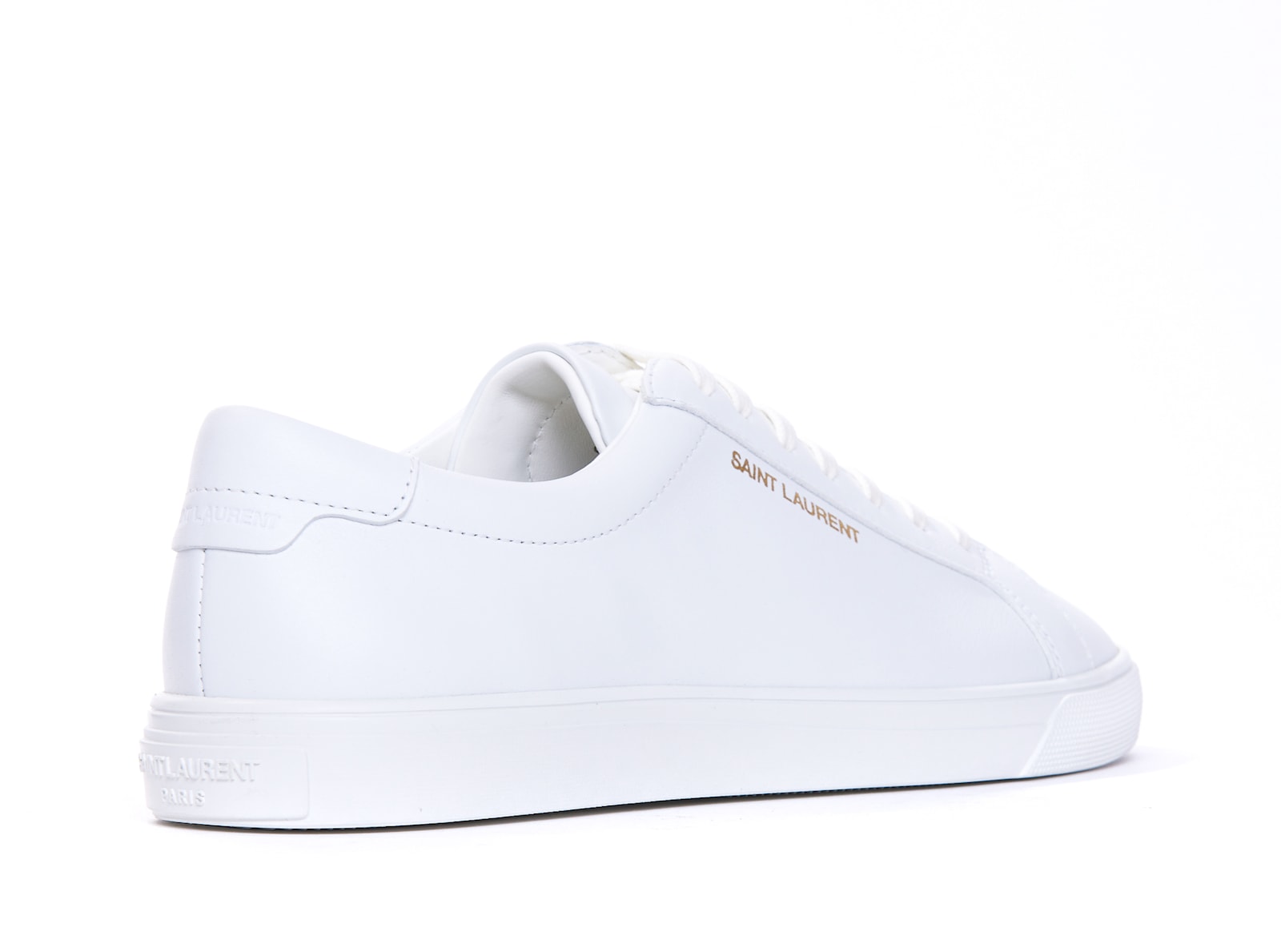 Shop Saint Laurent Andy Low Top Sneakers In White