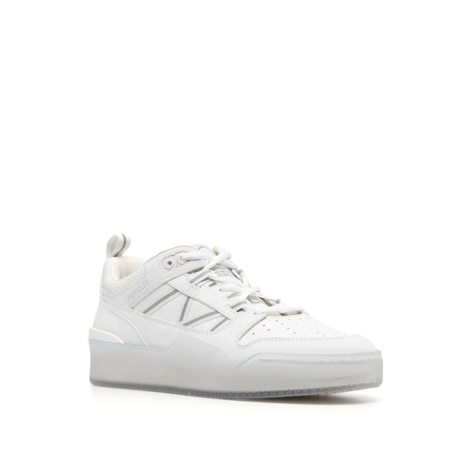 Shop Moncler Pivot Low-top Sneakers In White