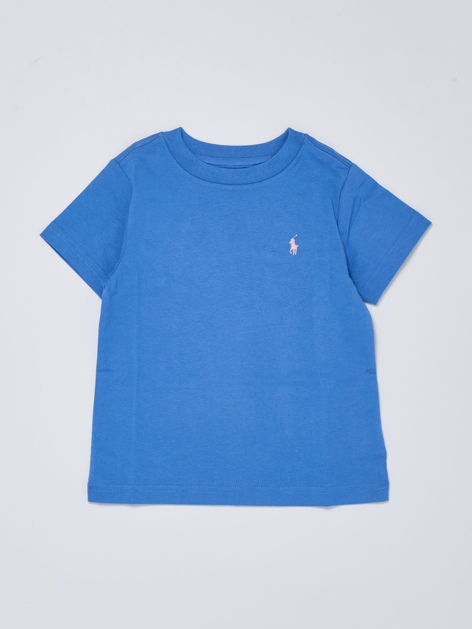 Polo Ralph Lauren Kids' T-shirt T-shirt In Azzurro