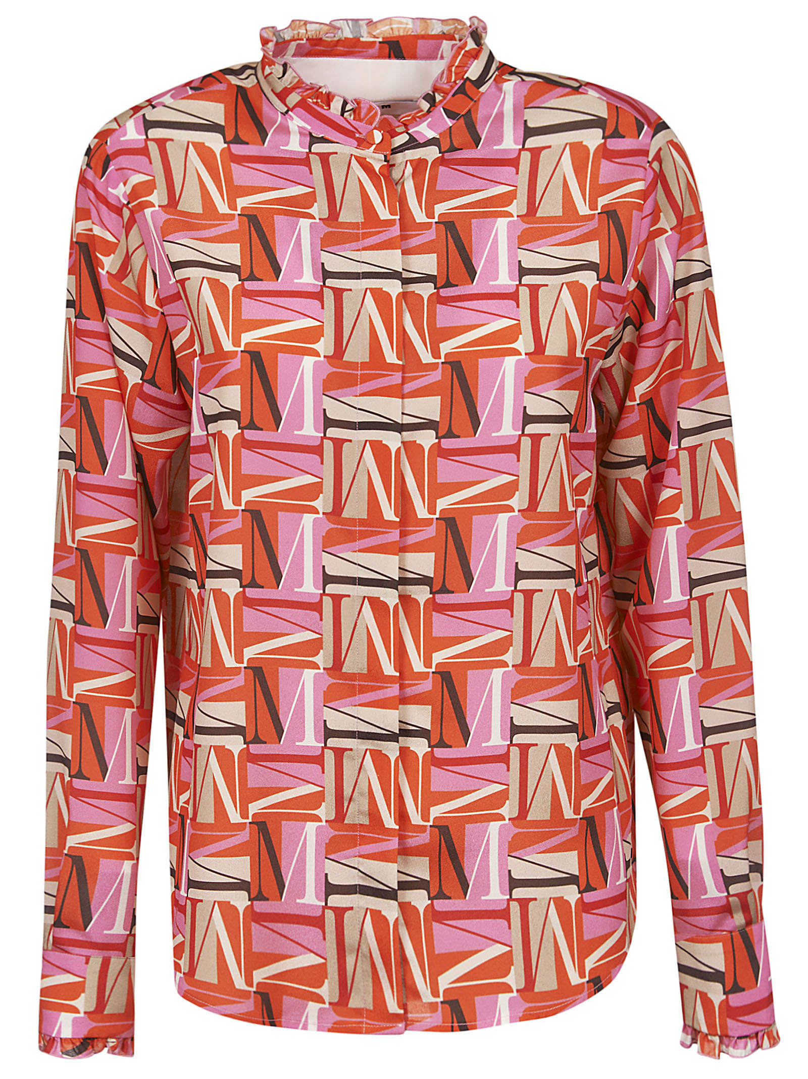 MSGM ALL-OVER PRINTED SHIRT,11224519