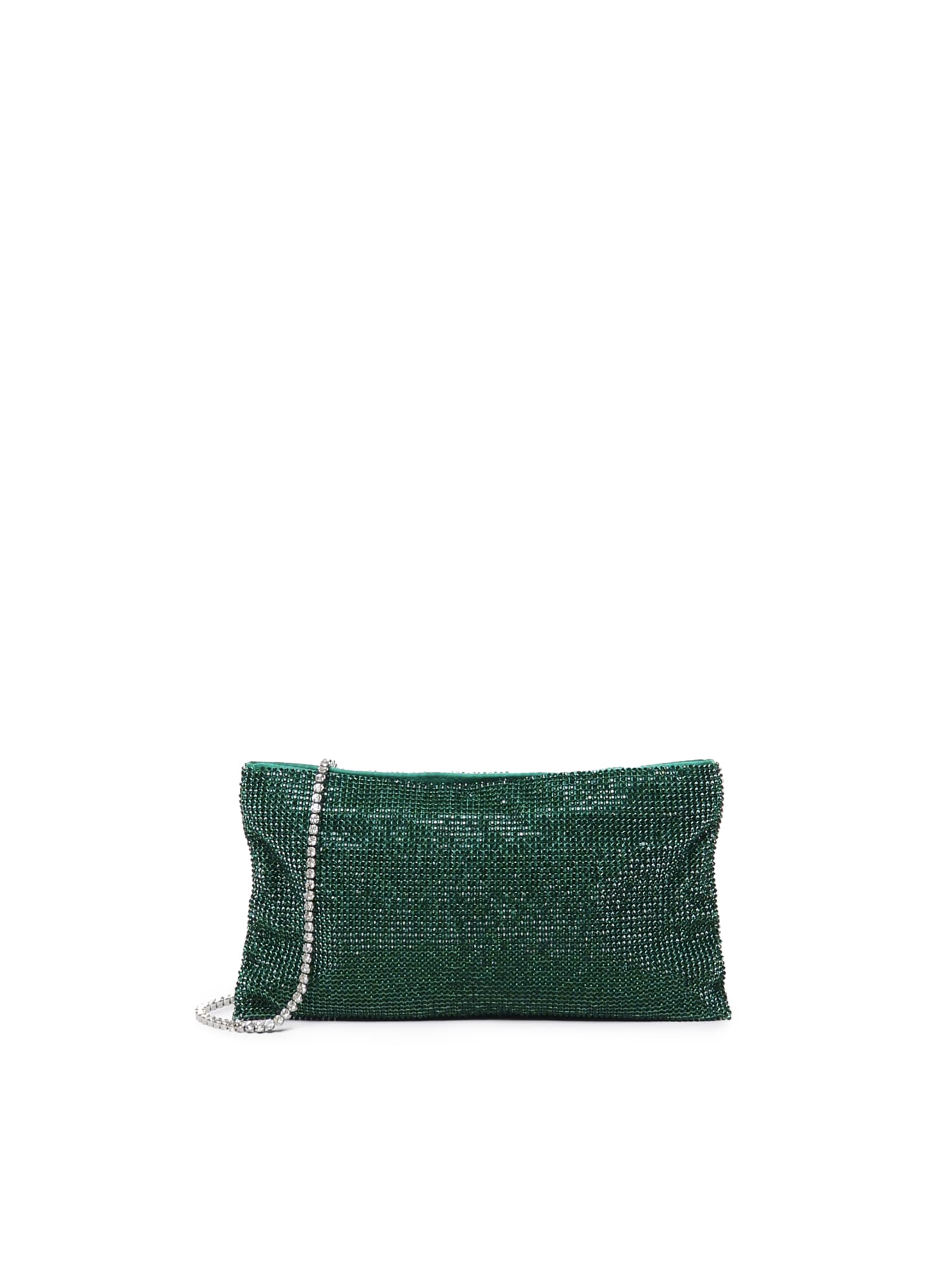 Shop Benedetta Bruzziches Pochette Your Best Friend La Petite In Green