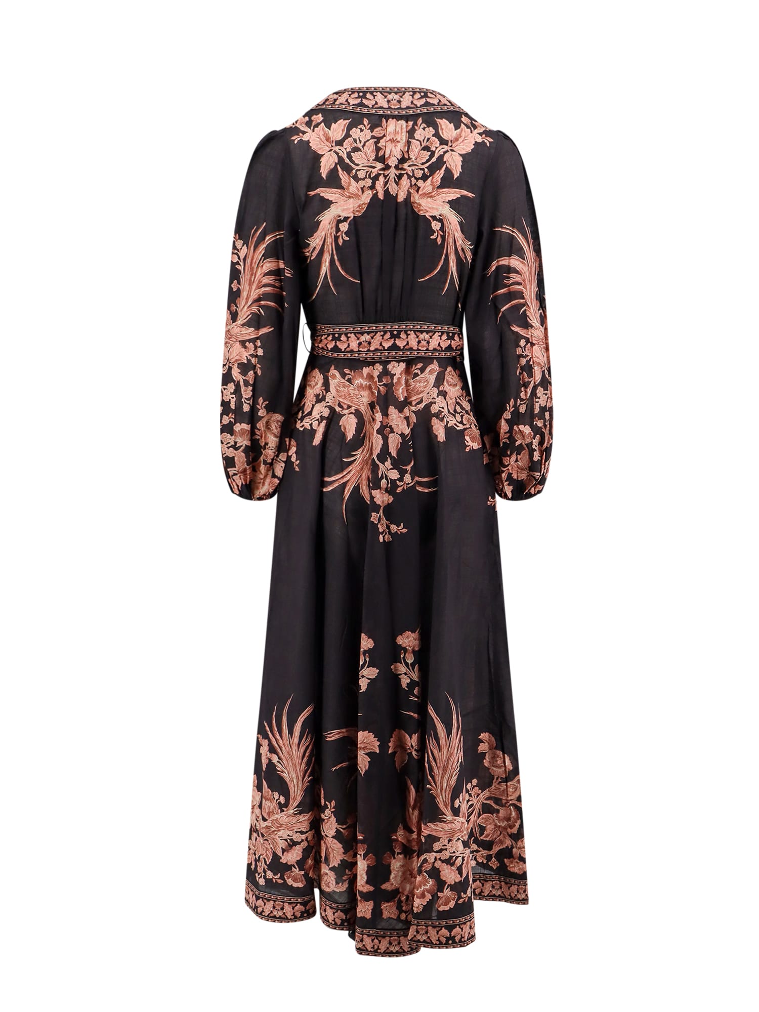 Shop Zimmermann Dress In Black